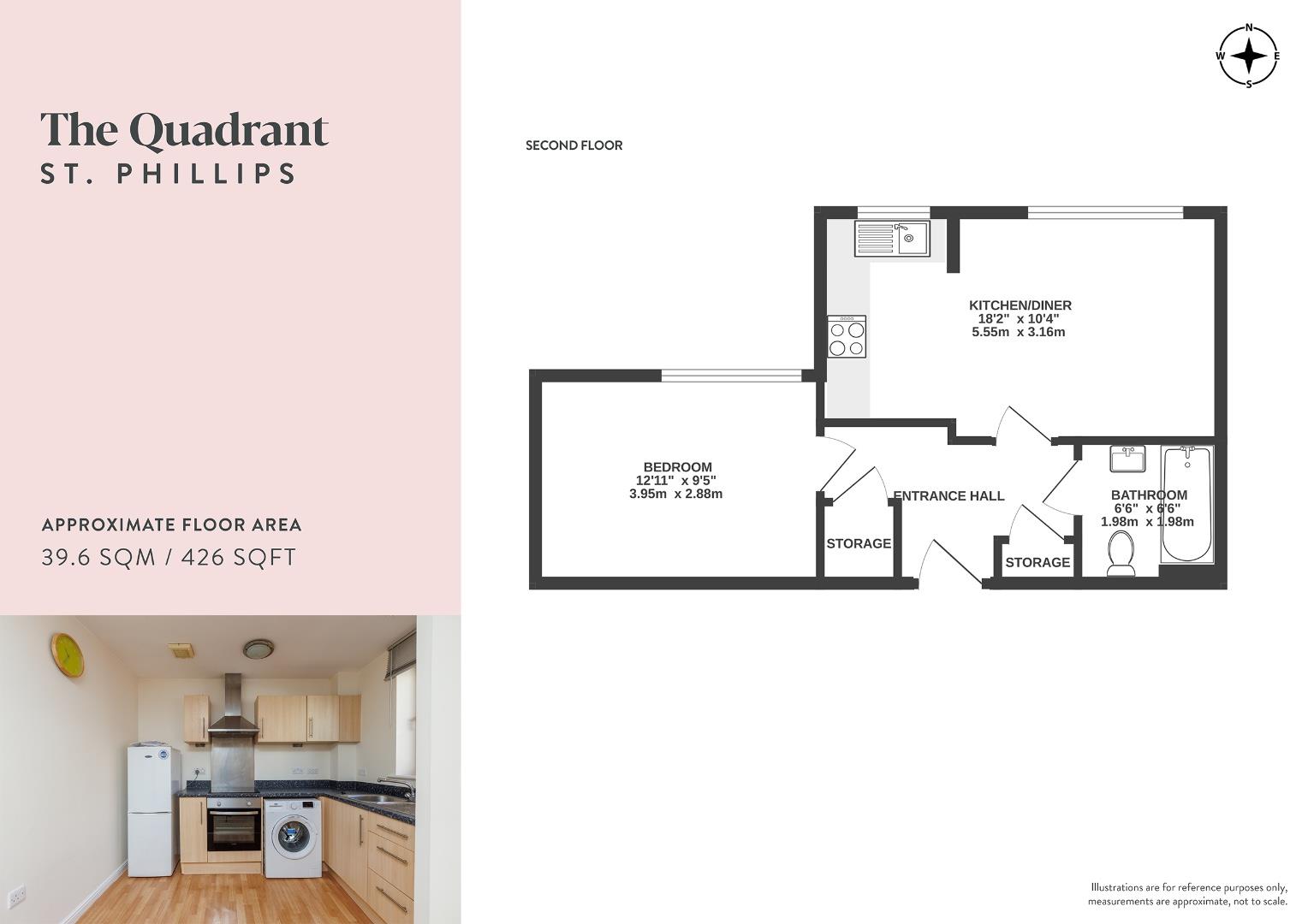 Flat 30, The Quadrant, Barleyfields, Bristol floorplan