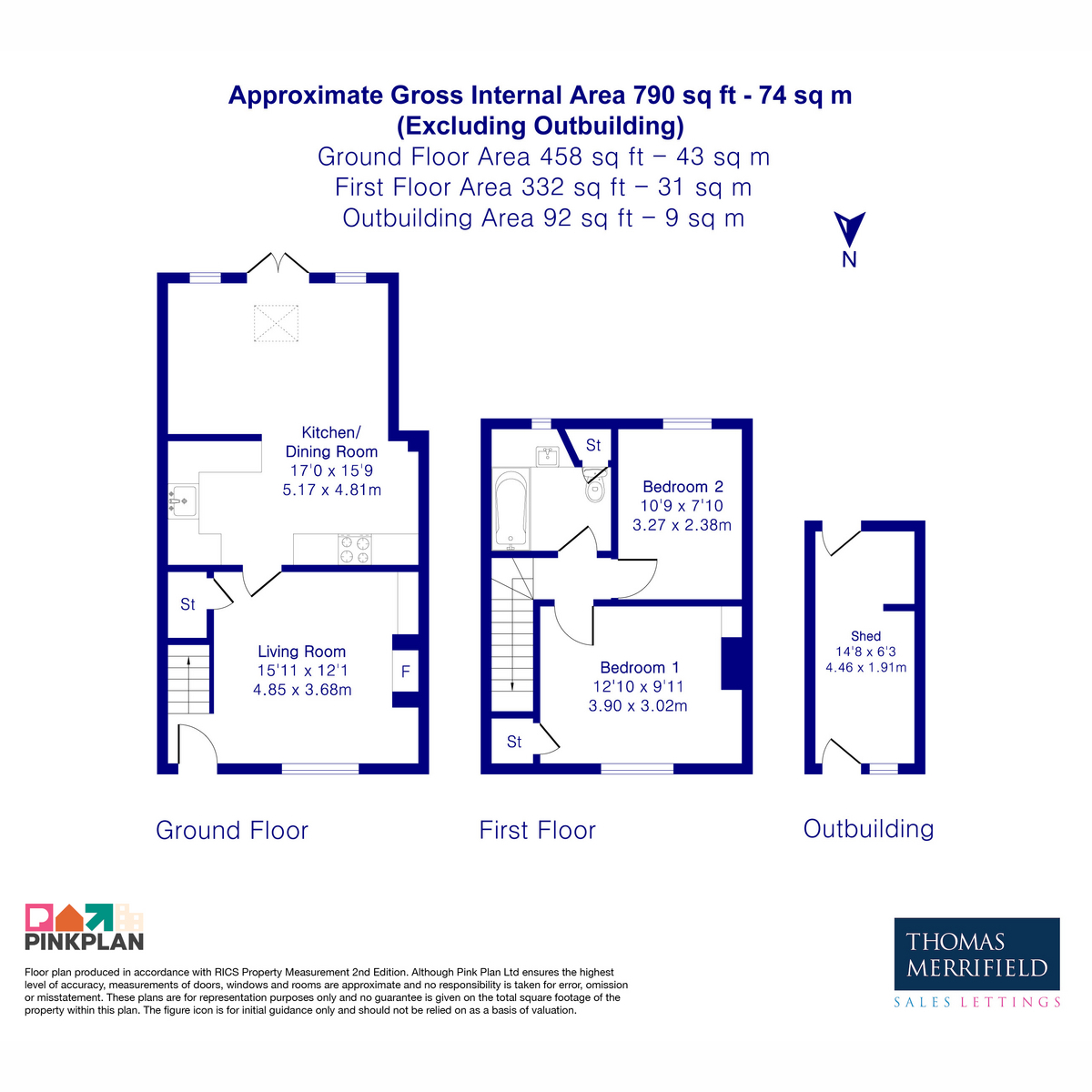 18, Main Road, Fyfield floorplan