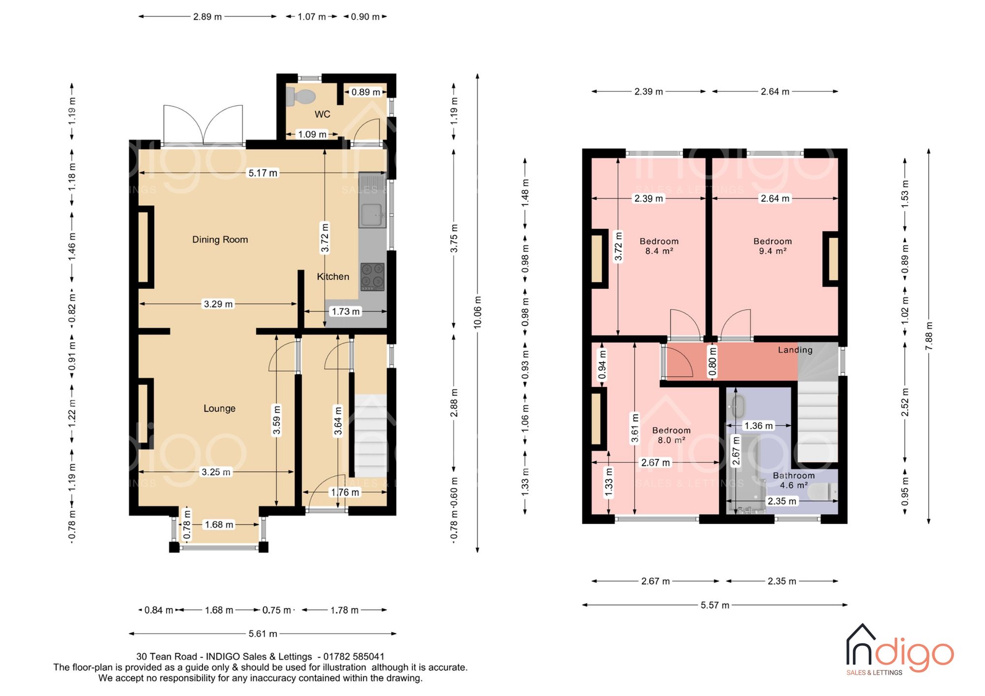 30, Tean Road, Stoke-On-Trent floorplan