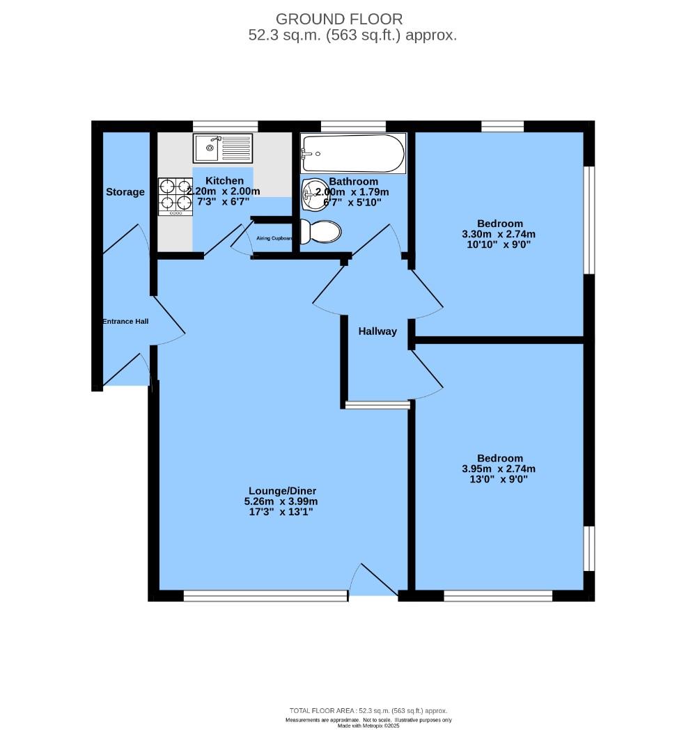 1, Chatsworth Court, Chatsworth Road, Chesterfield floorplan