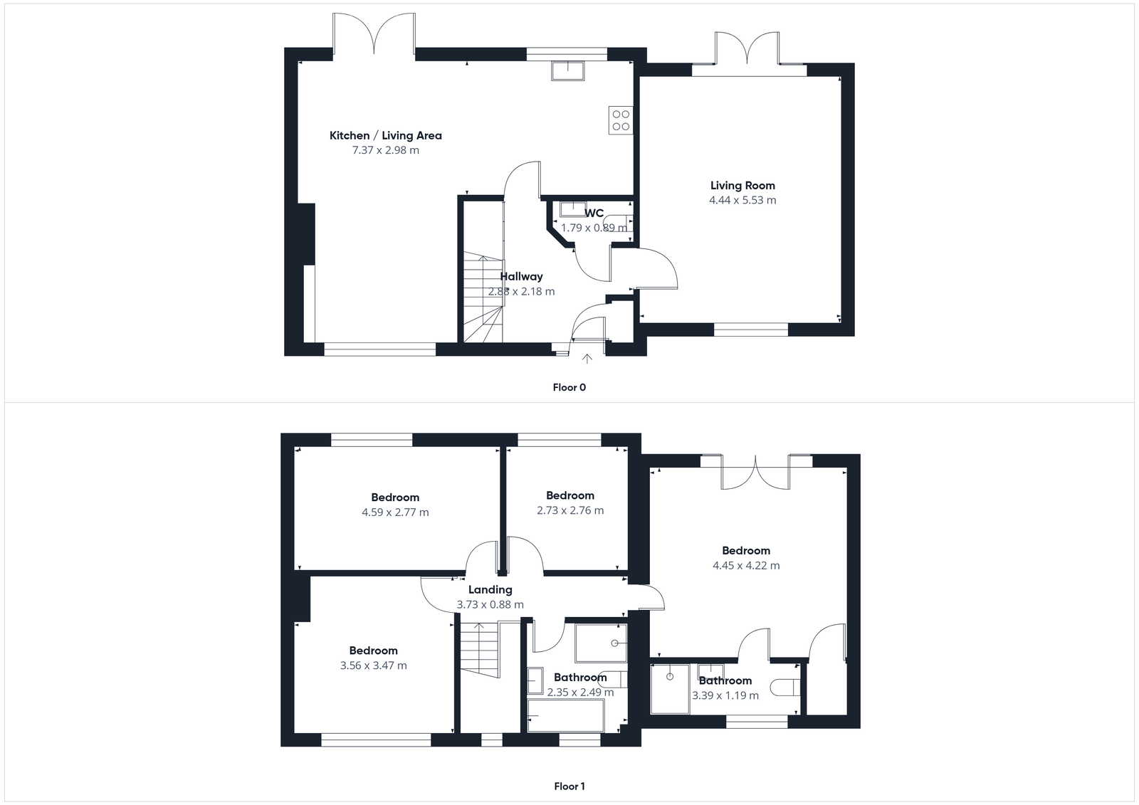 6, Park Close, Lydney floorplan