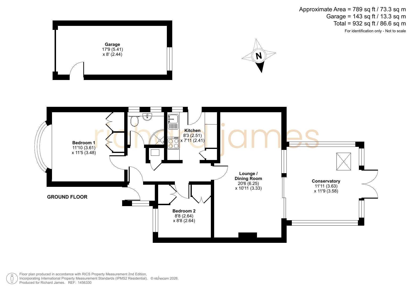 Noredown Way, Royal Wootton Bassett floorplan
