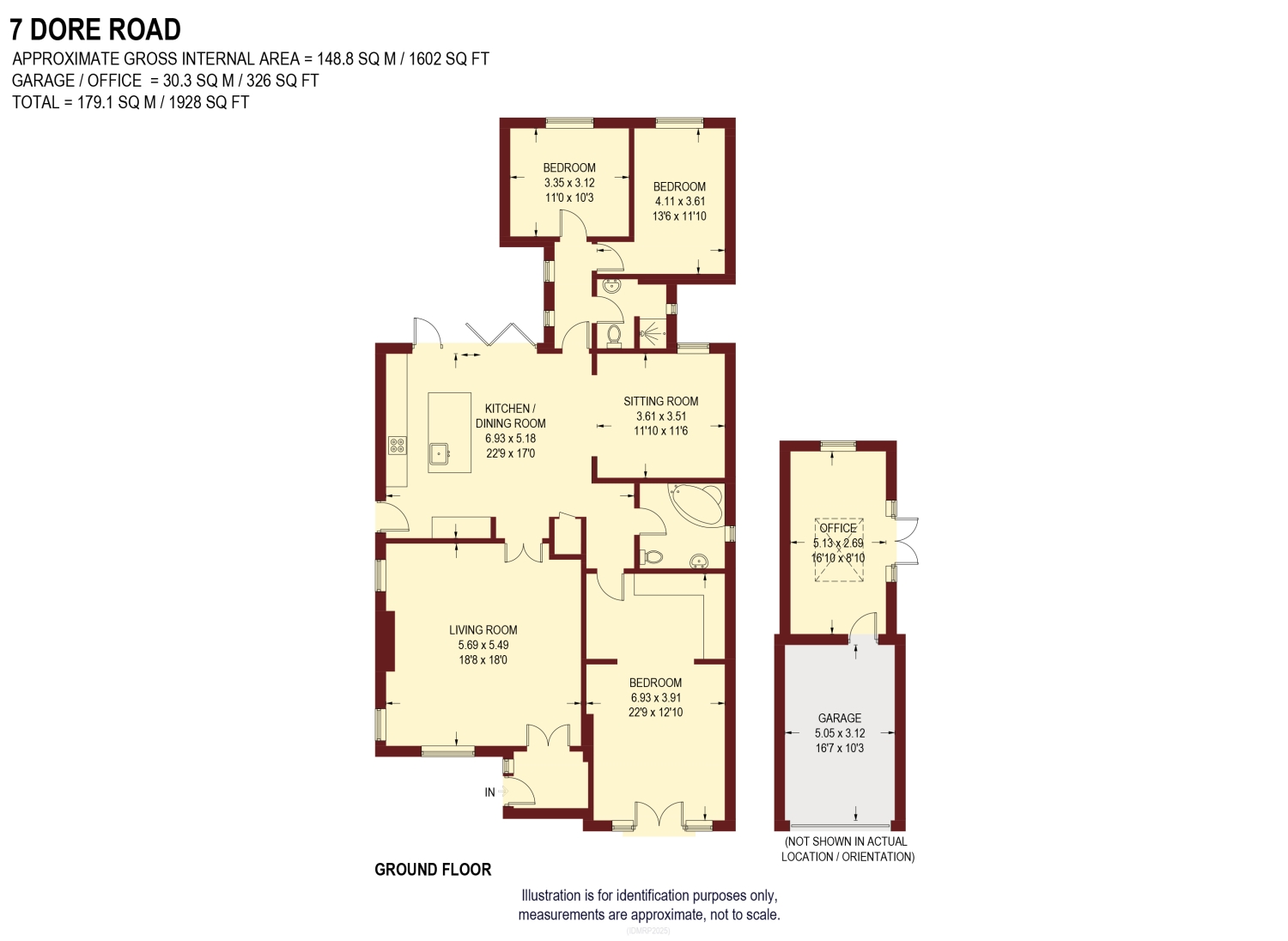 Dore Road, Sheffield floorplan