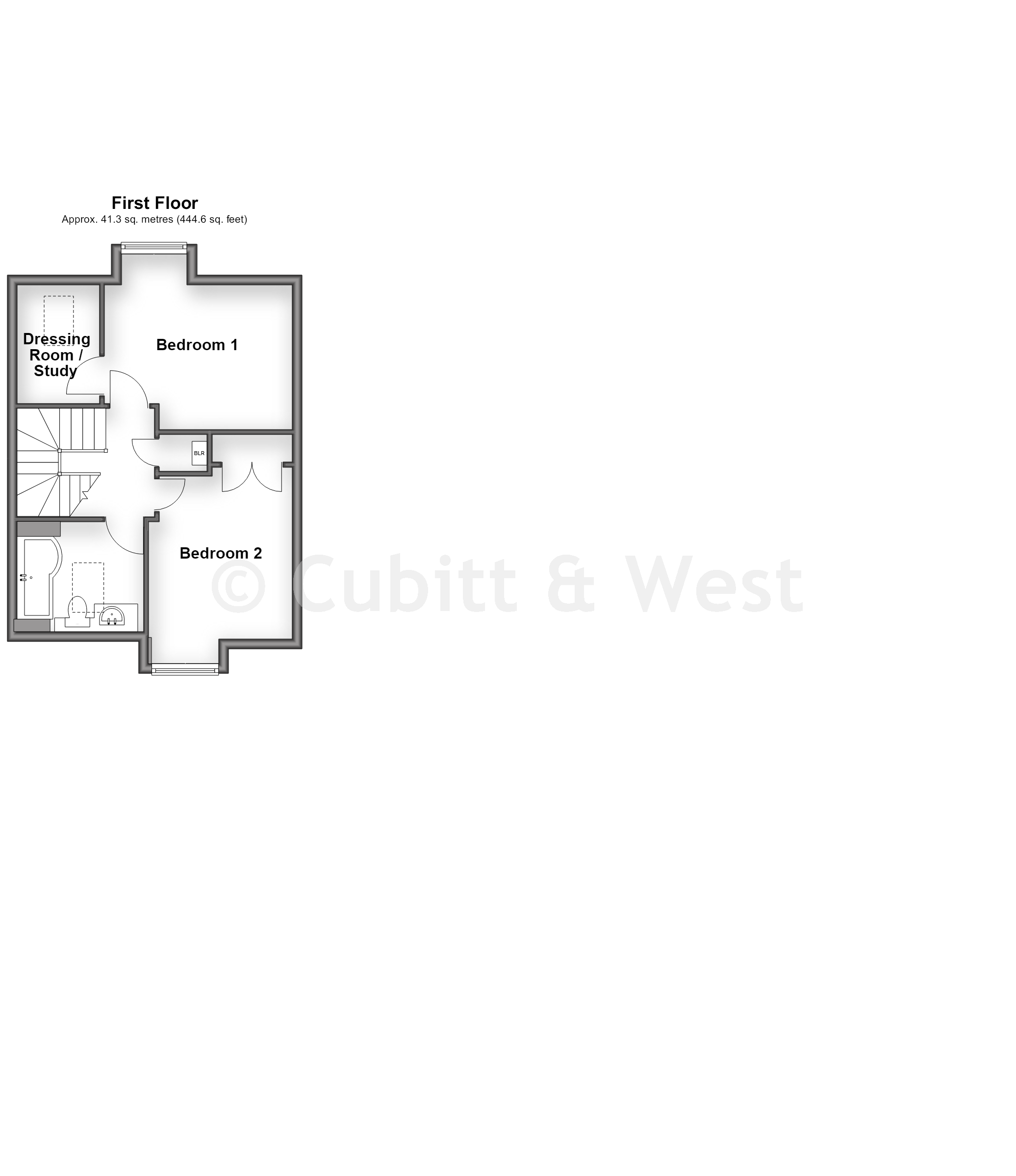 2, Fox Lane, Reigate floorplan