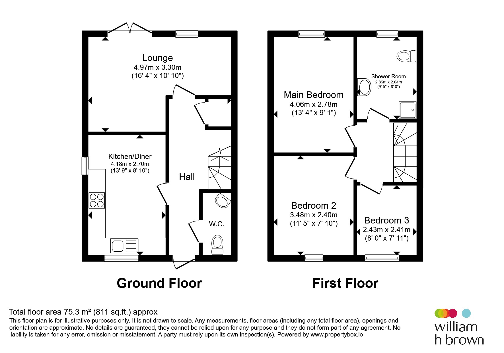 44, Westside, SPALDING floorplan