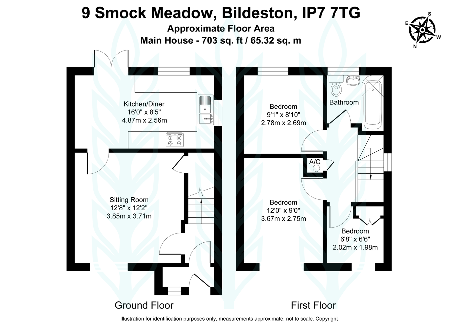 9, Smock Meadow, Ipswich floorplan