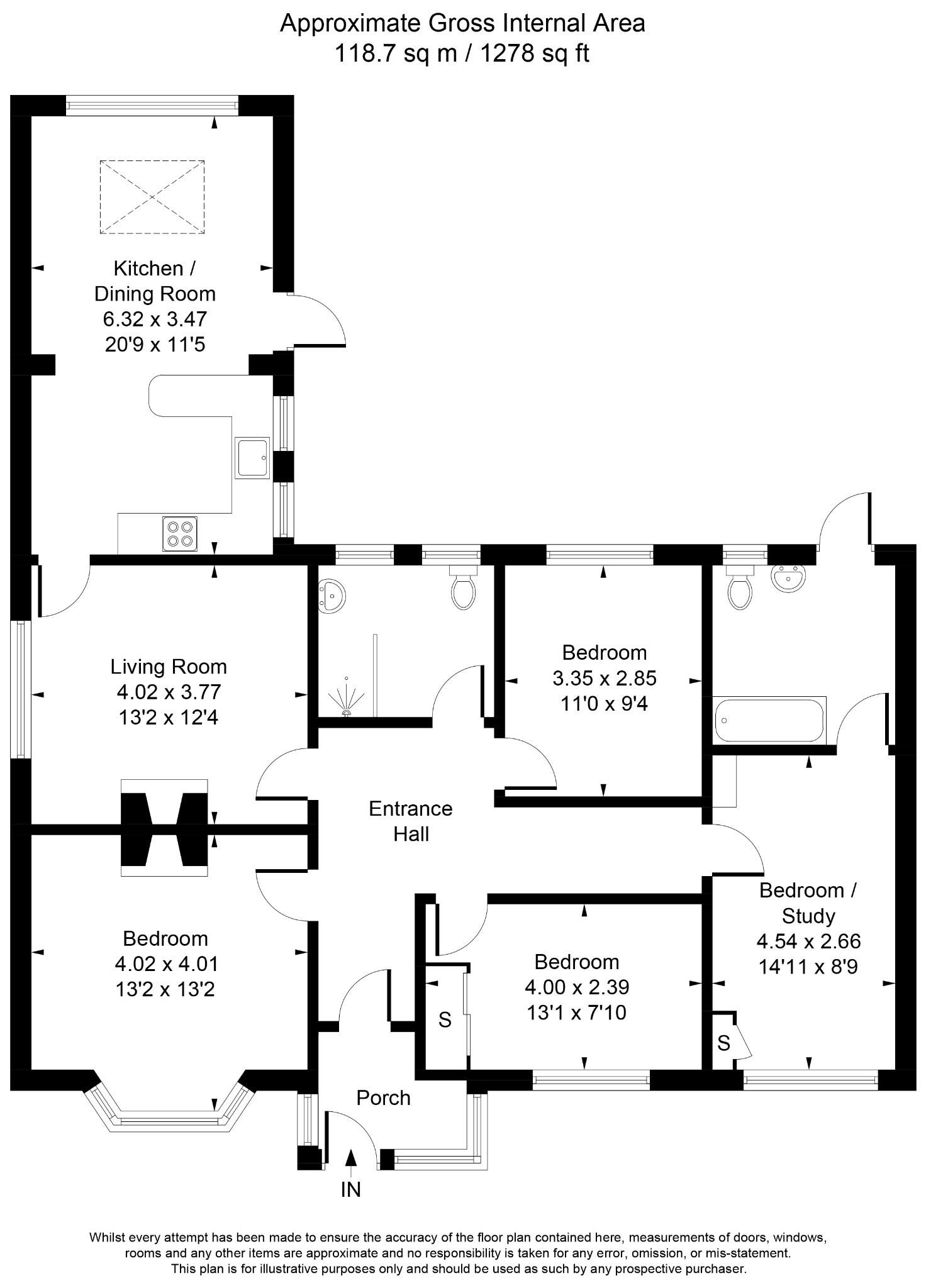 17 Chertsey Road, Ashford, Surrey floorplan