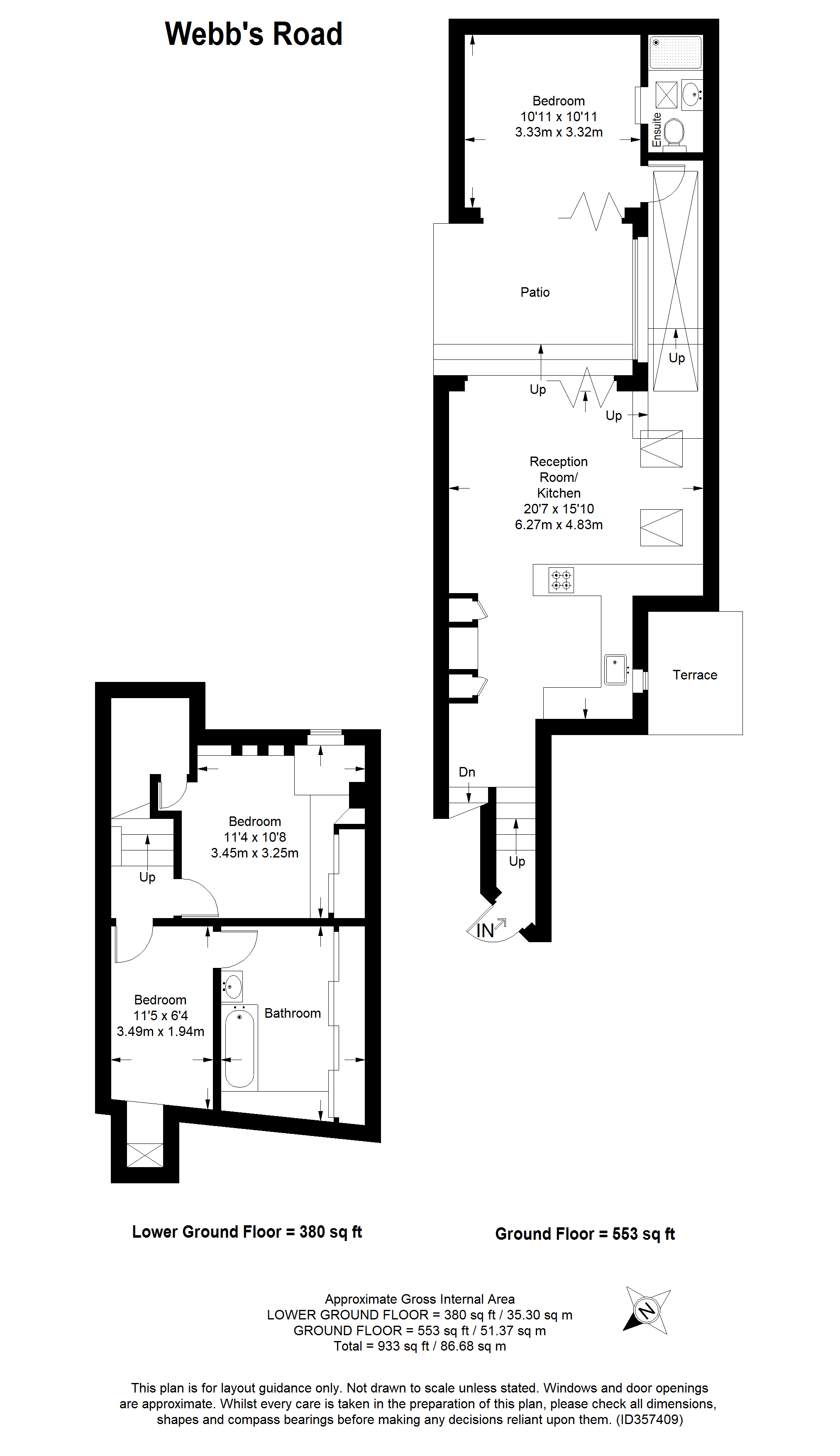 3 Bedrooms Flat for sale in Webb's Road, London SW11