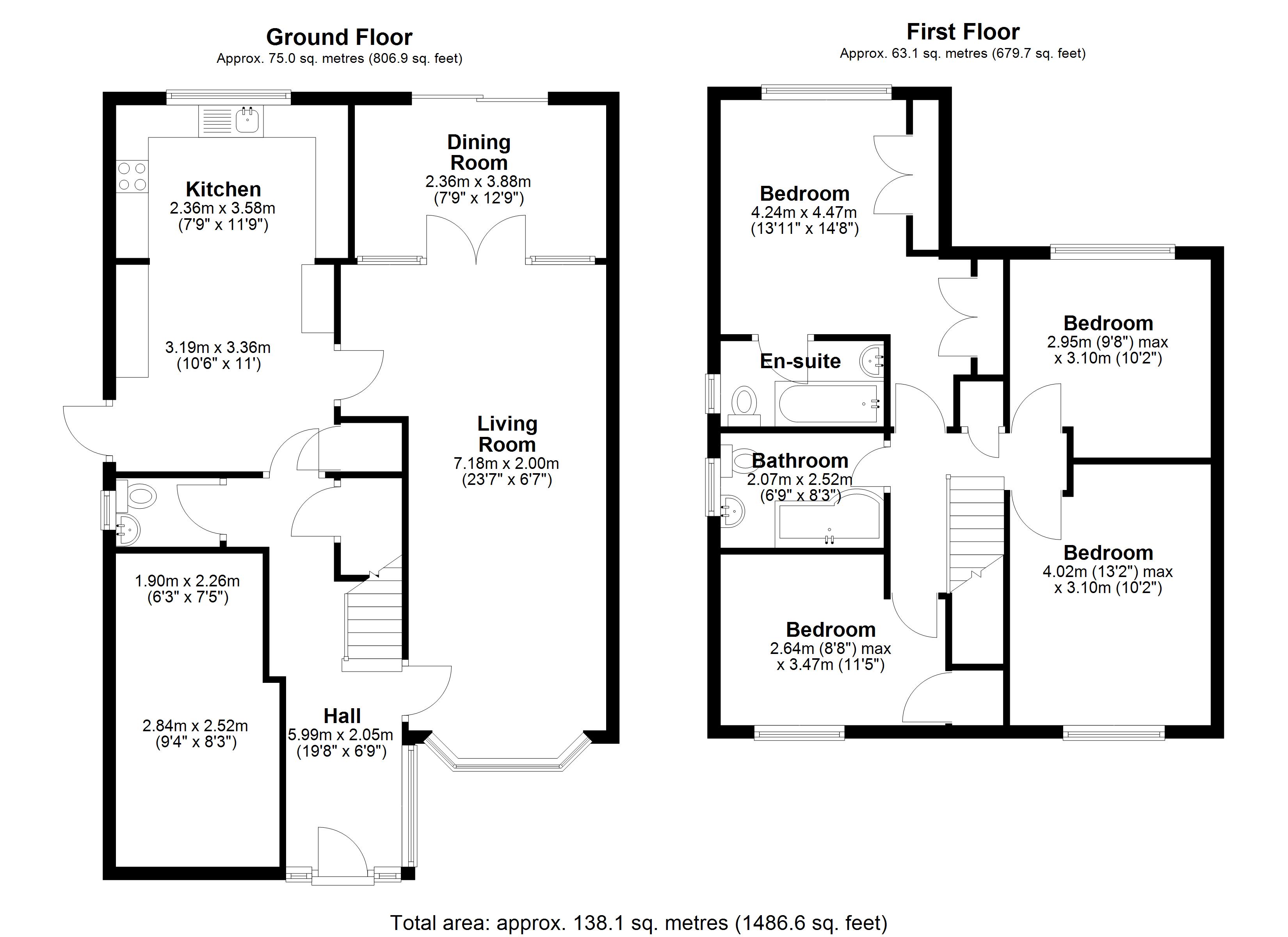 15, Fleam Road, Nottingham floorplan