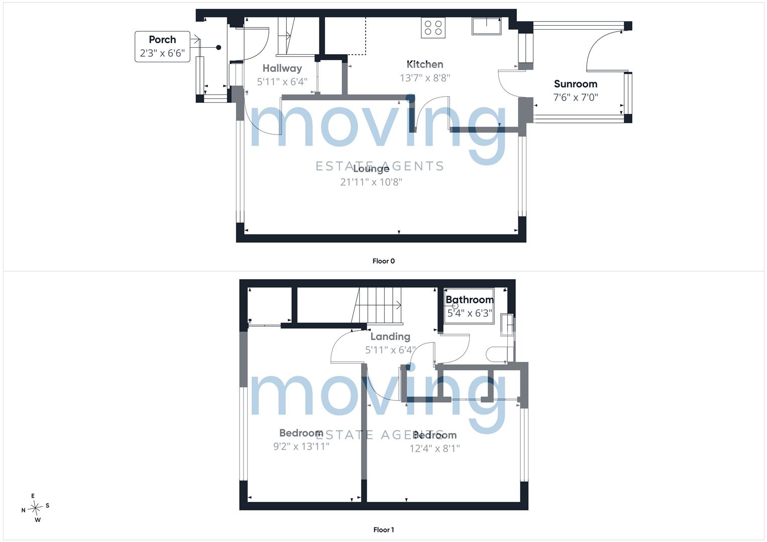 16, Almond Road, Glasgow floorplan