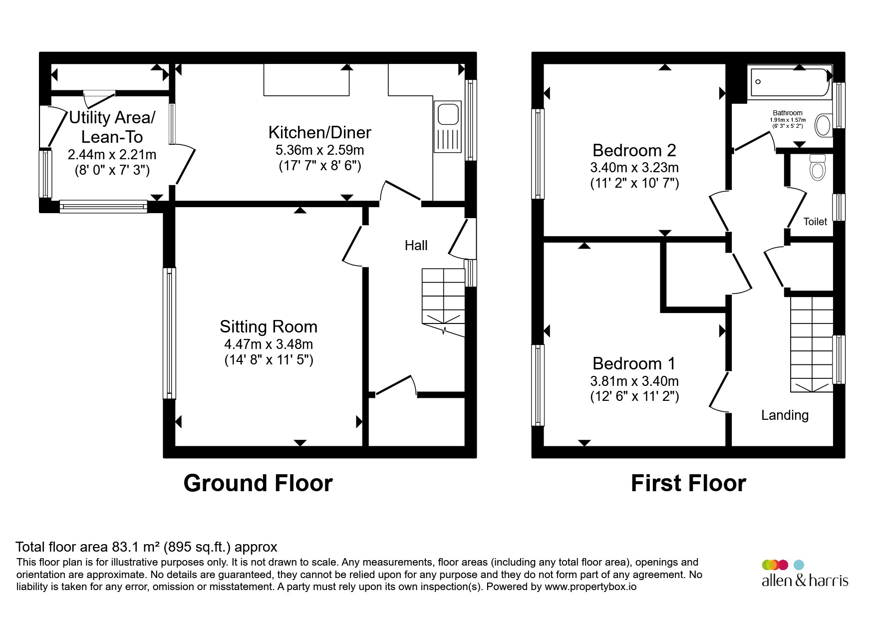 65, Stockwood Road, Chippenham floorplan