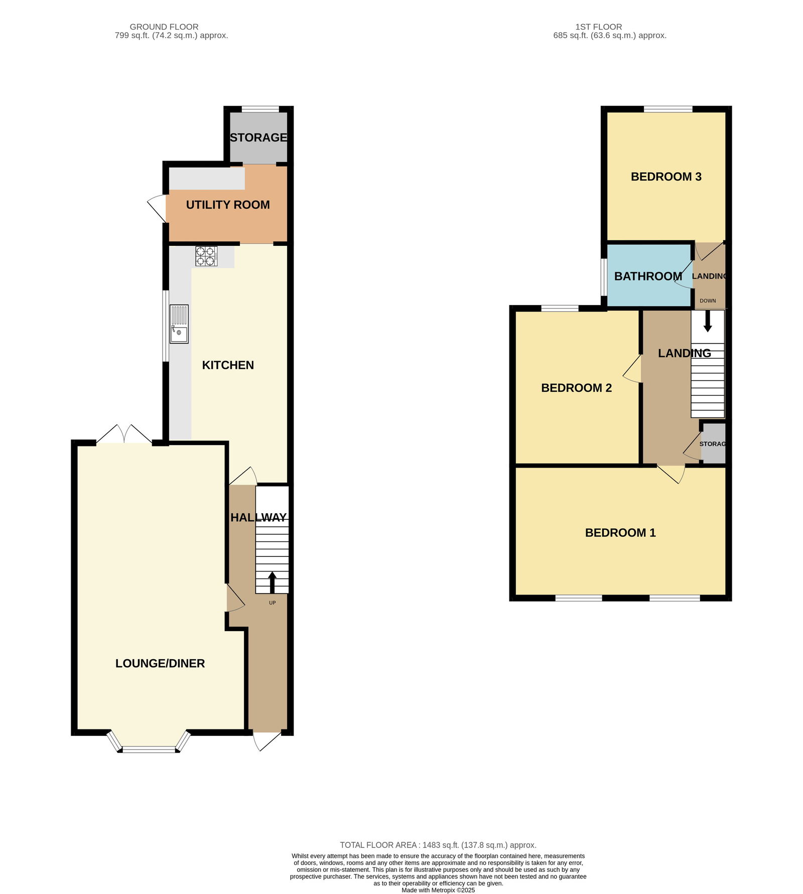 358, Old Road, Neath floorplan