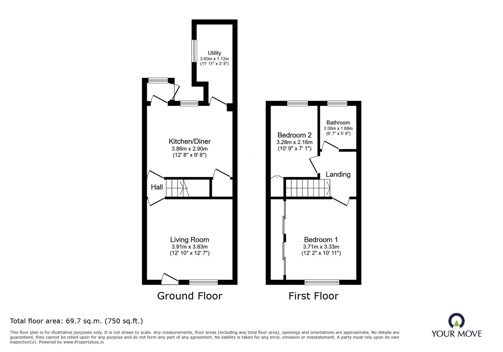 7, Thorncliffe Road, West Yorkshire floorplan