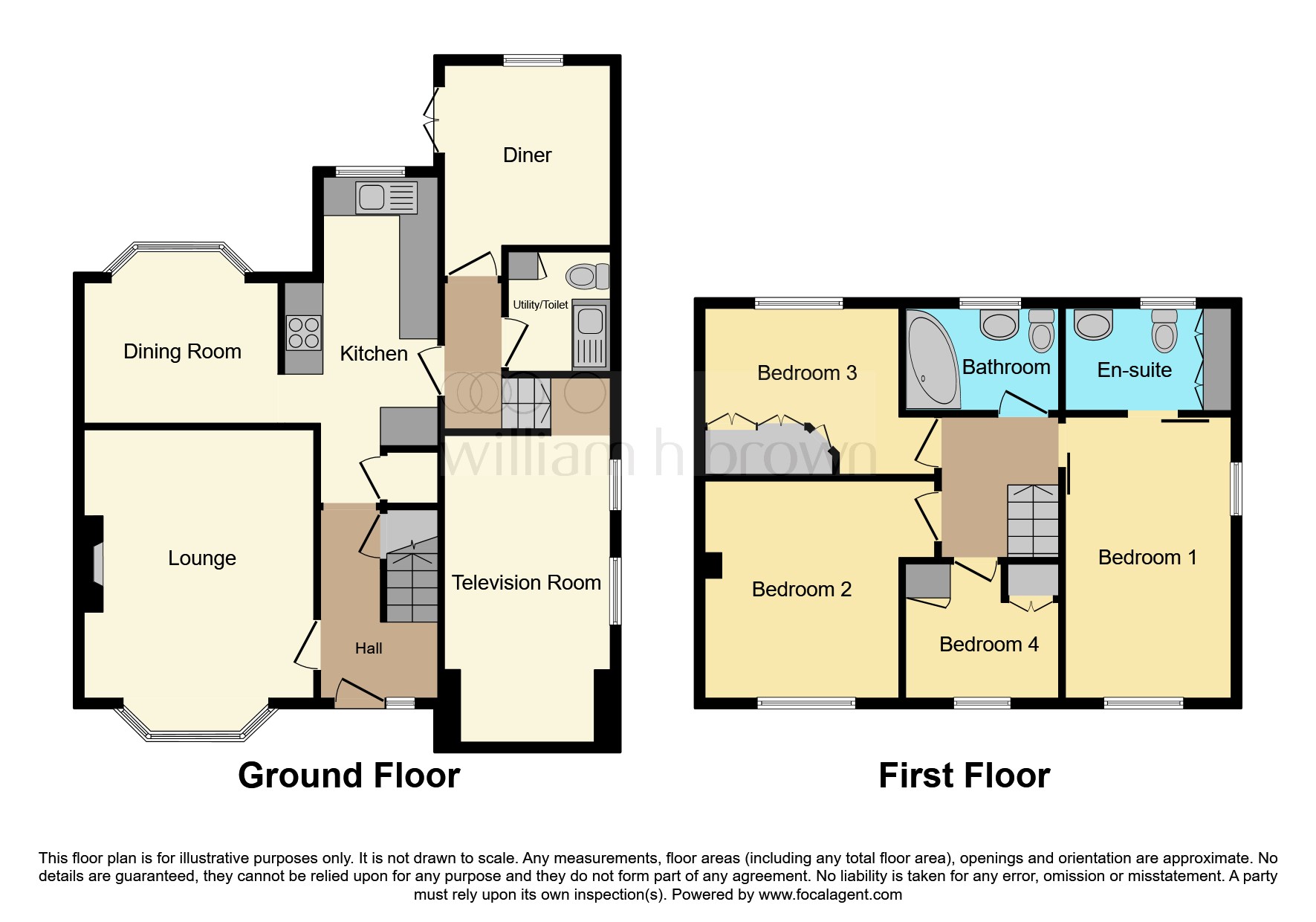 Woodland Way, Herringthorpe, Rotherham floorplan
