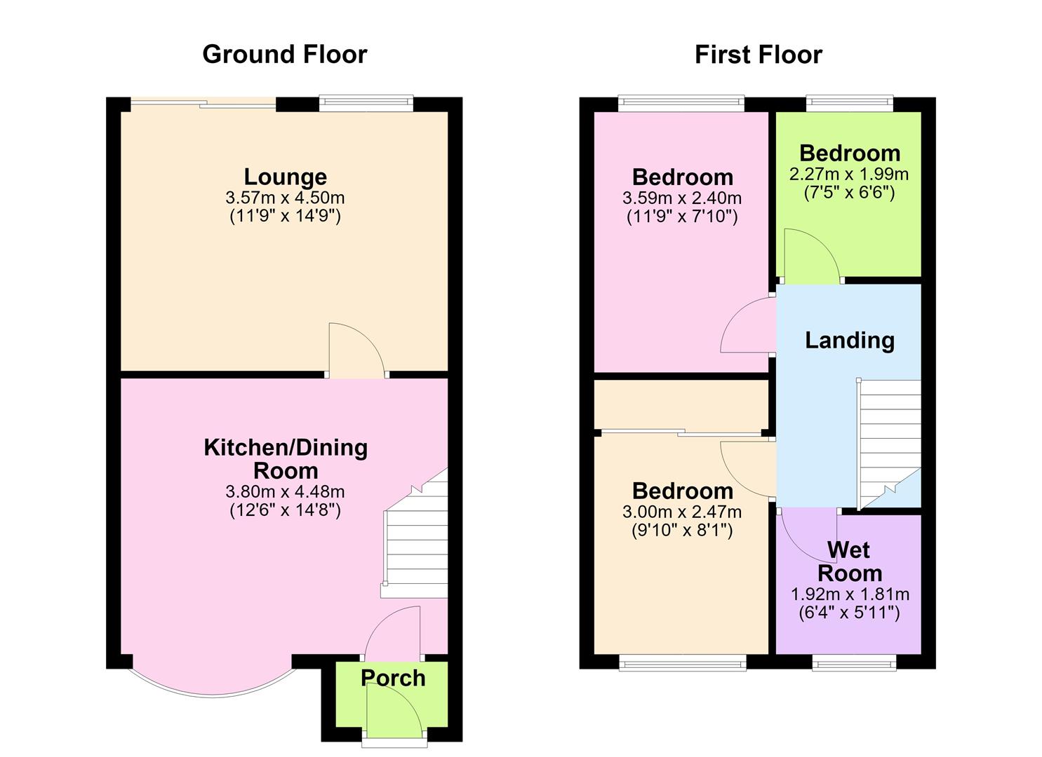 Hill Top, Earl Shilton floorplan
