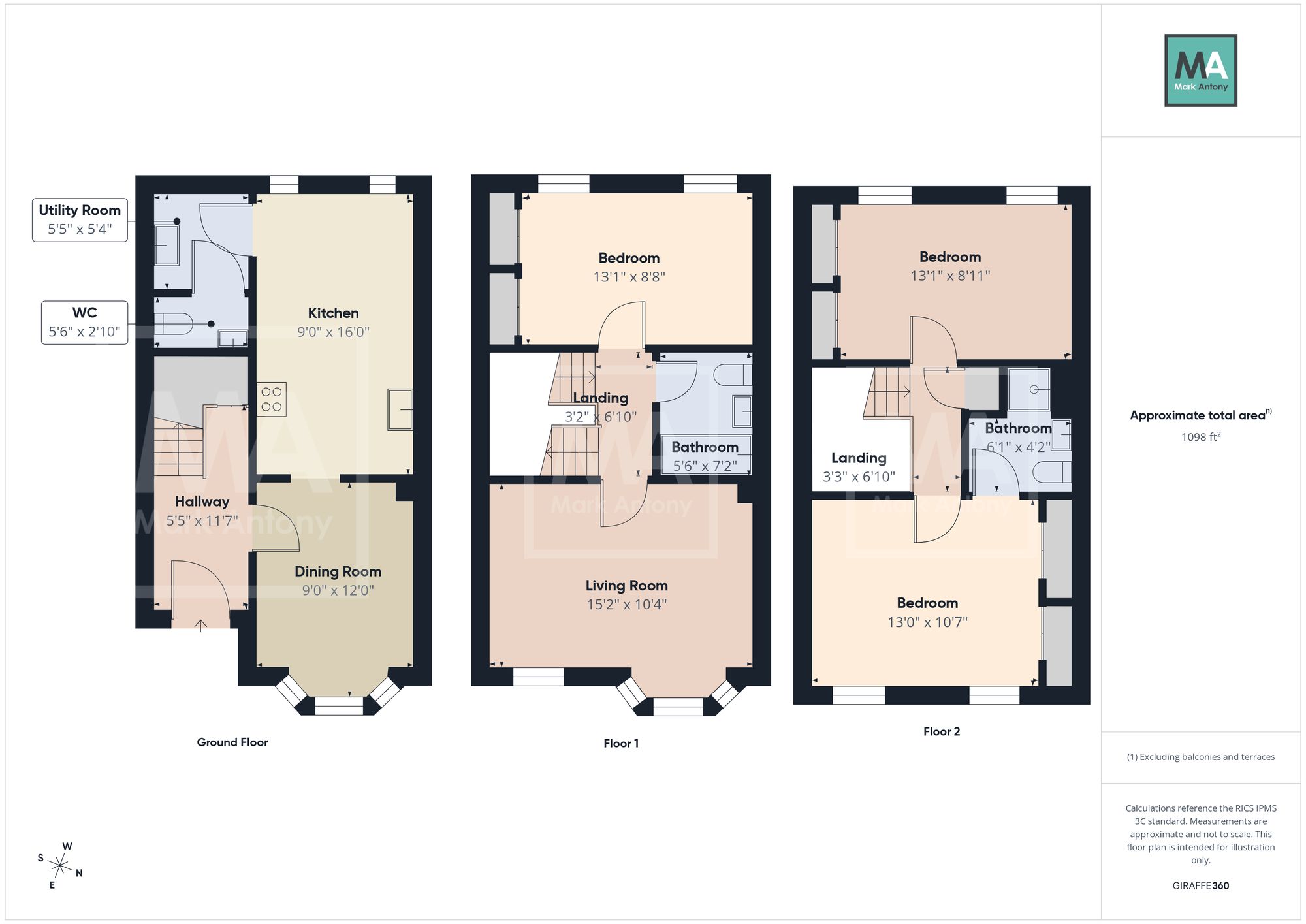 84 Templeton Drive, Warrington floorplan