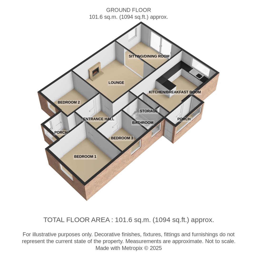 9, Glenmore Avenue, Great Yarmouth floorplan