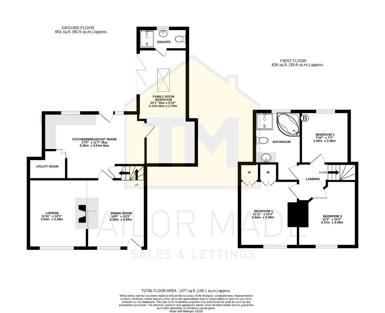 Gable End, 47, Hawkes Mill Lane, Coventry floorplan