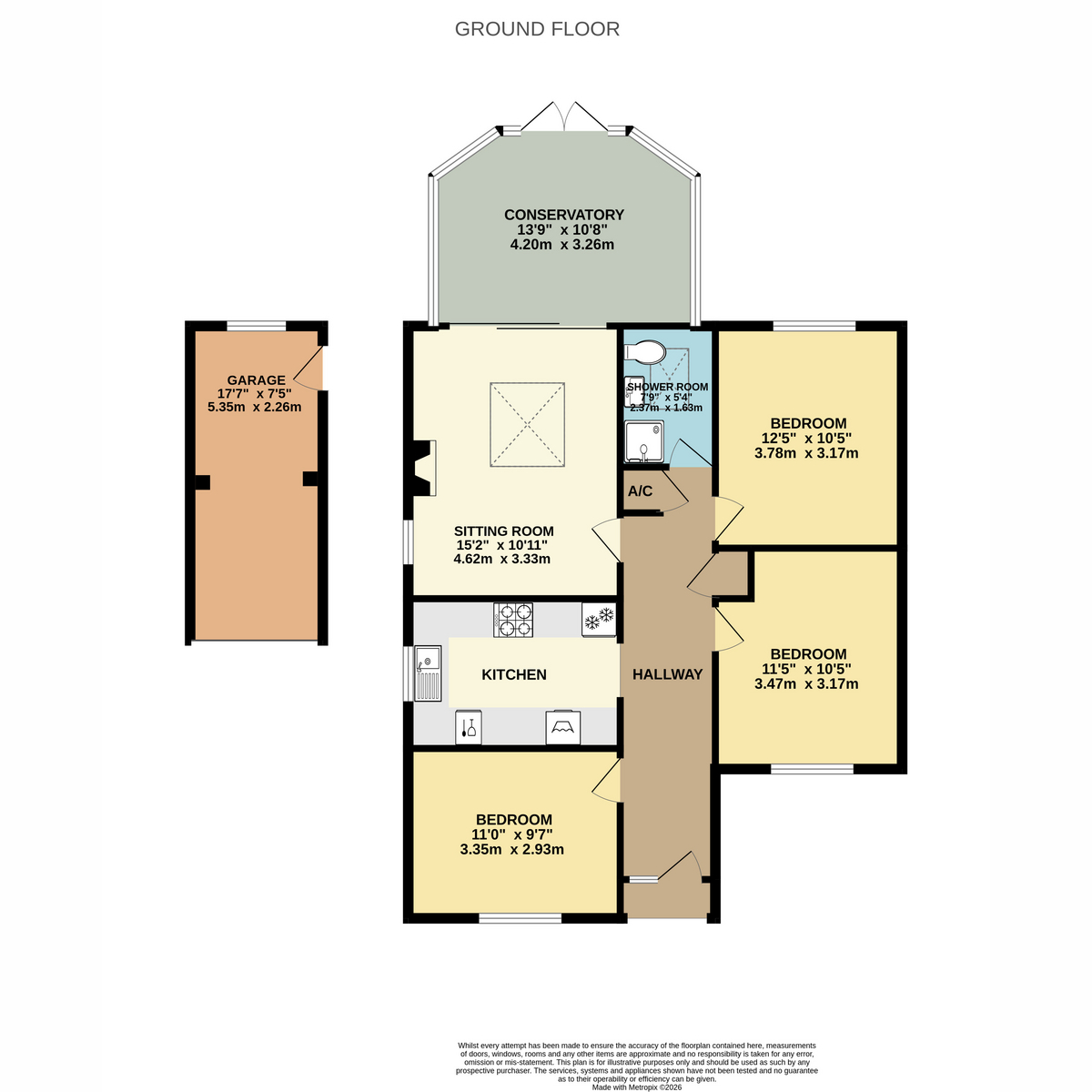 49, Bracken Road, Ferndown floorplan