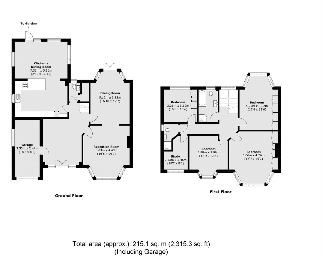 32, Allington Road, London floorplan