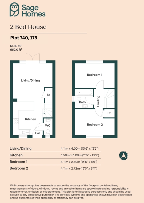 Plot 740, Ardley Lane, Drakelow floorplan