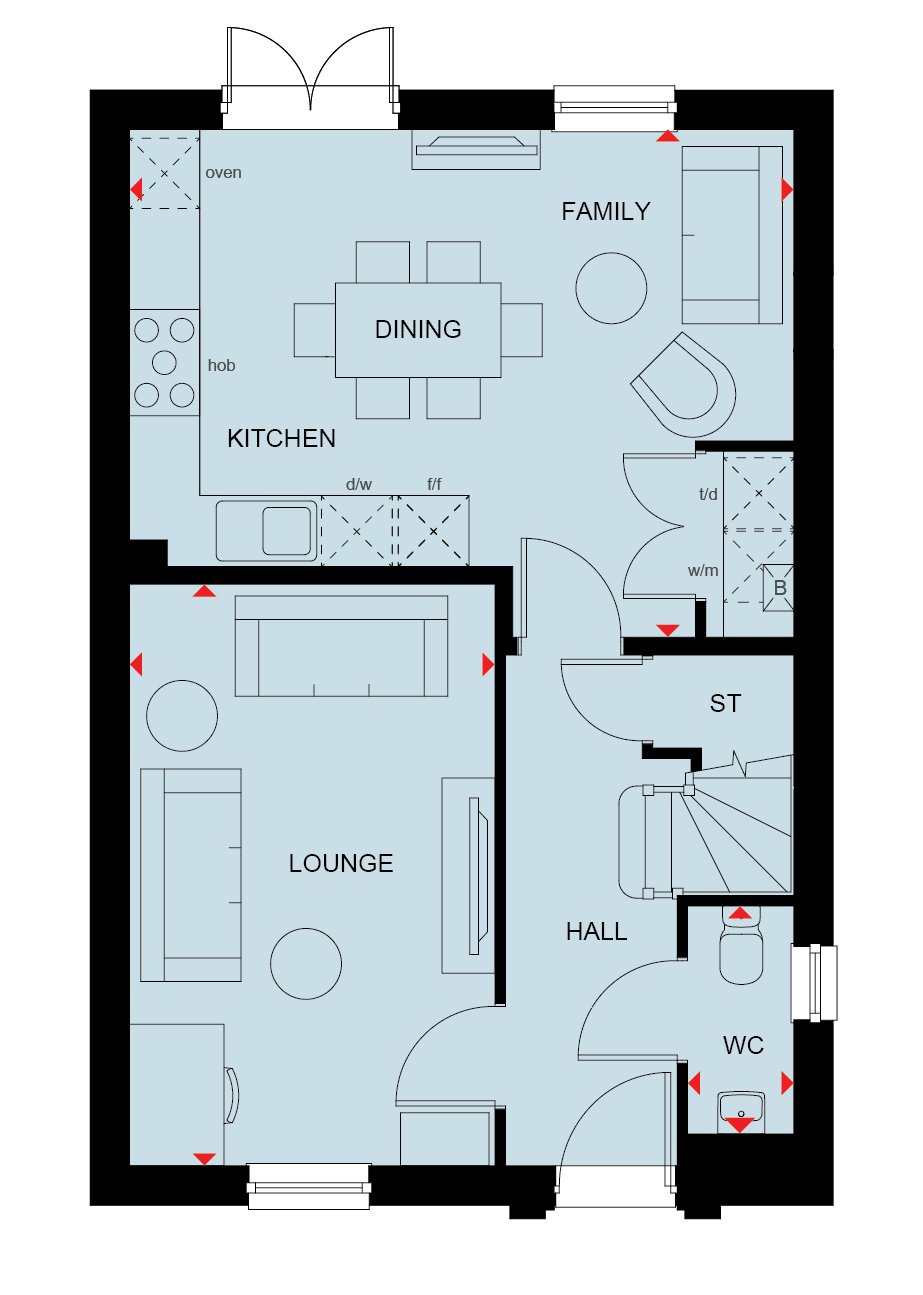 H9309195, Grimston Road, South Wootton, King's Lynn floorplan