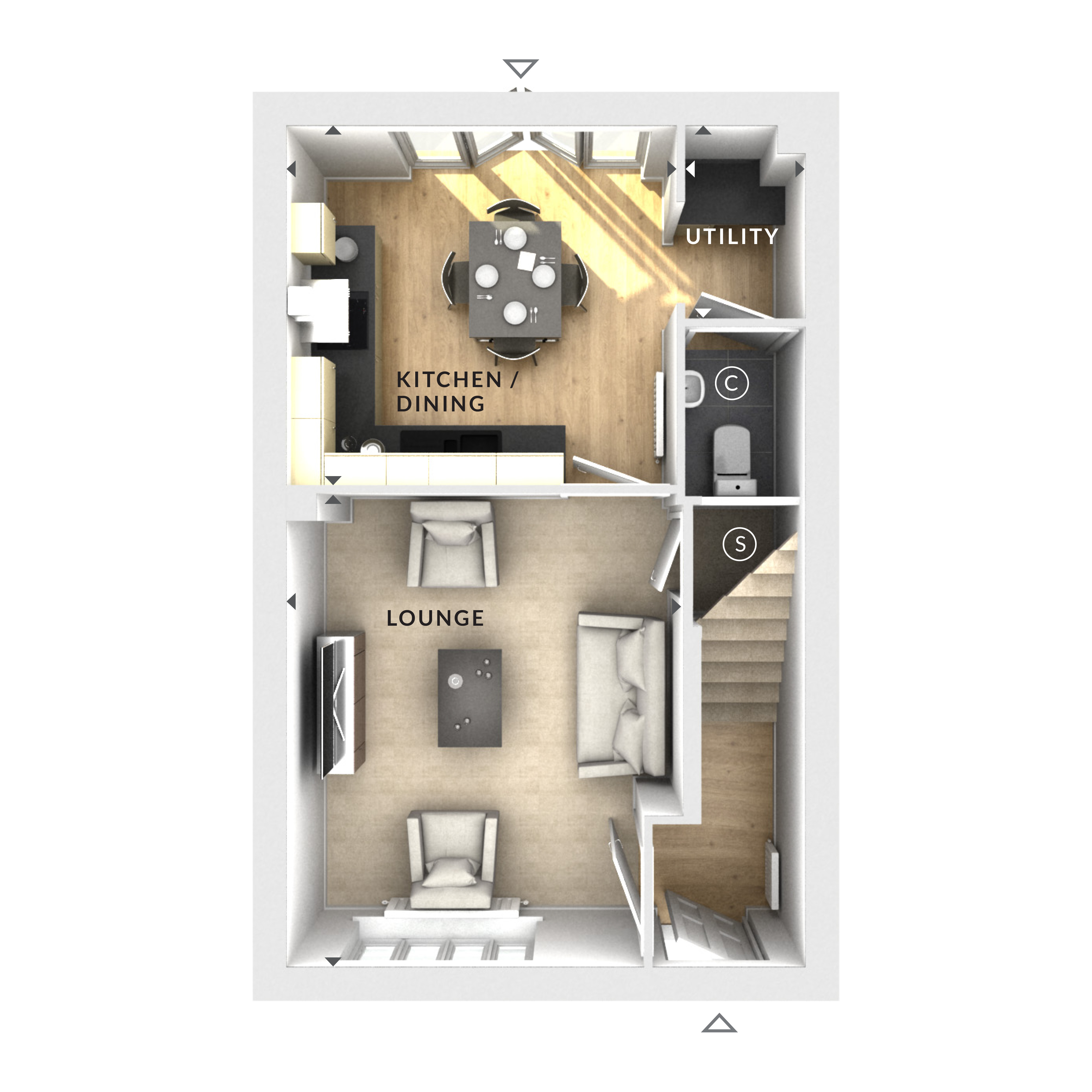 80, Bromyard Road, Ledbury floorplan