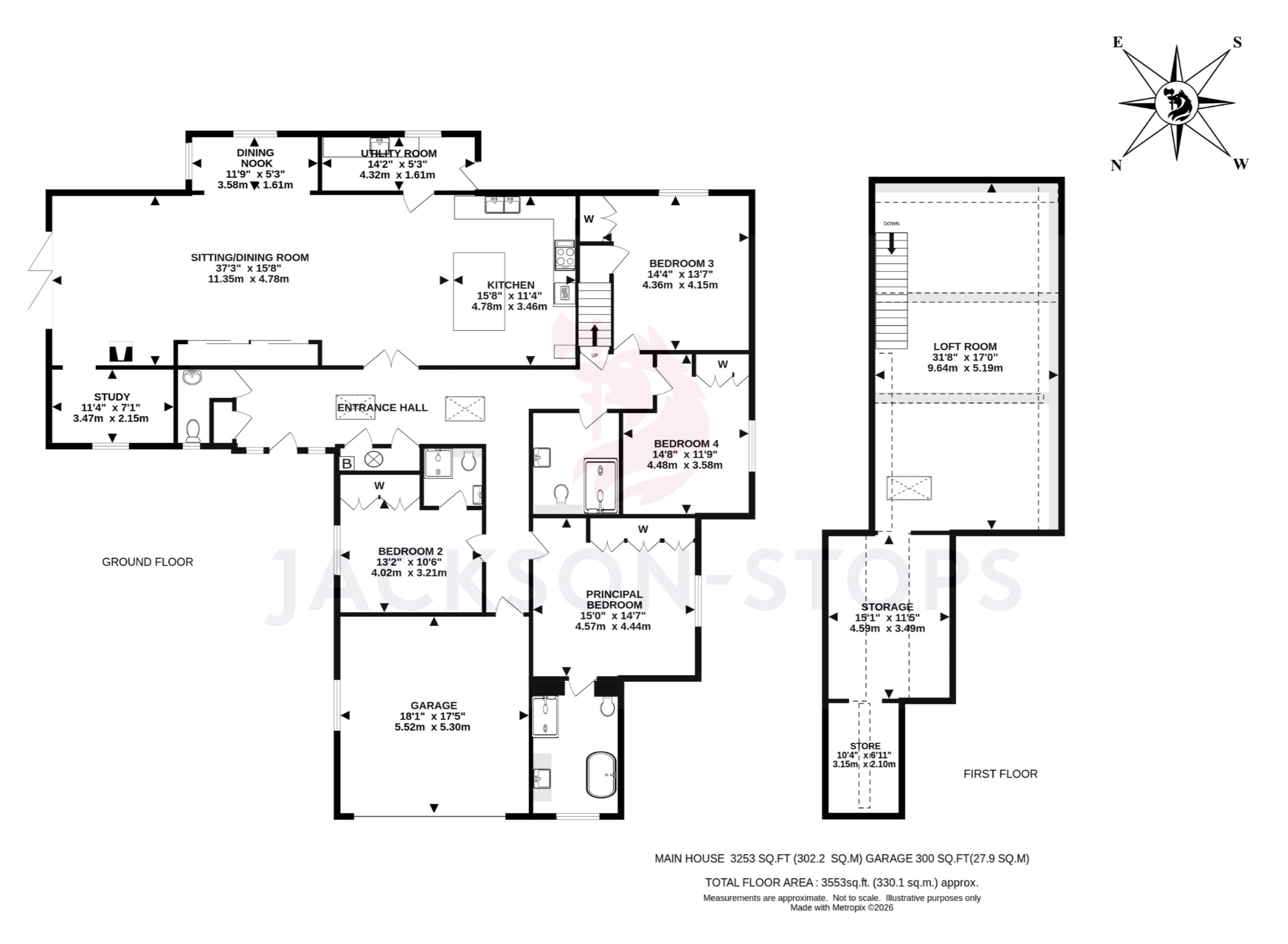 The Pines, Standon Stables,, Standon Lane, Dorking floorplan