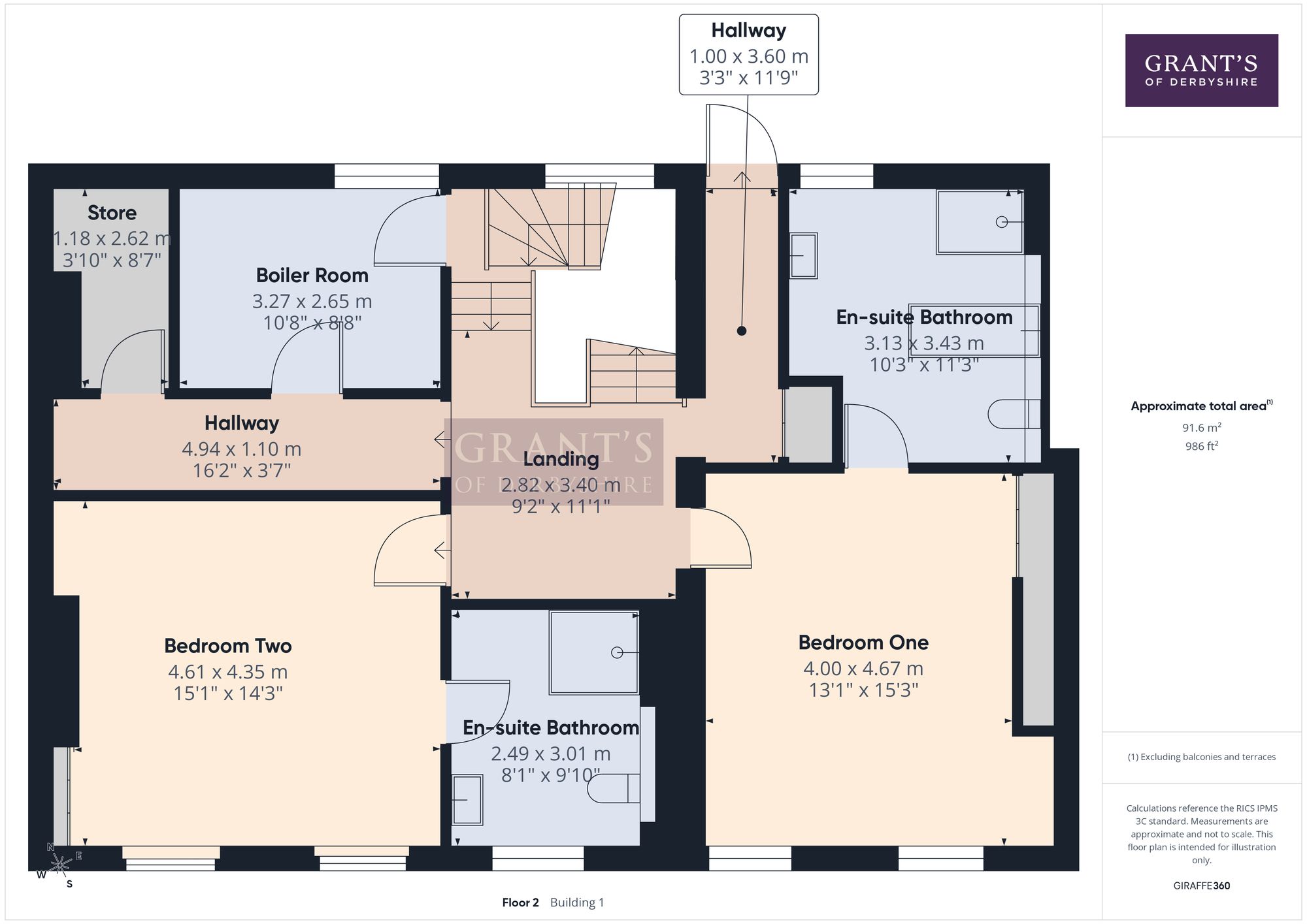 Georgian House Ashbourne Road, Ashbourne floorplan