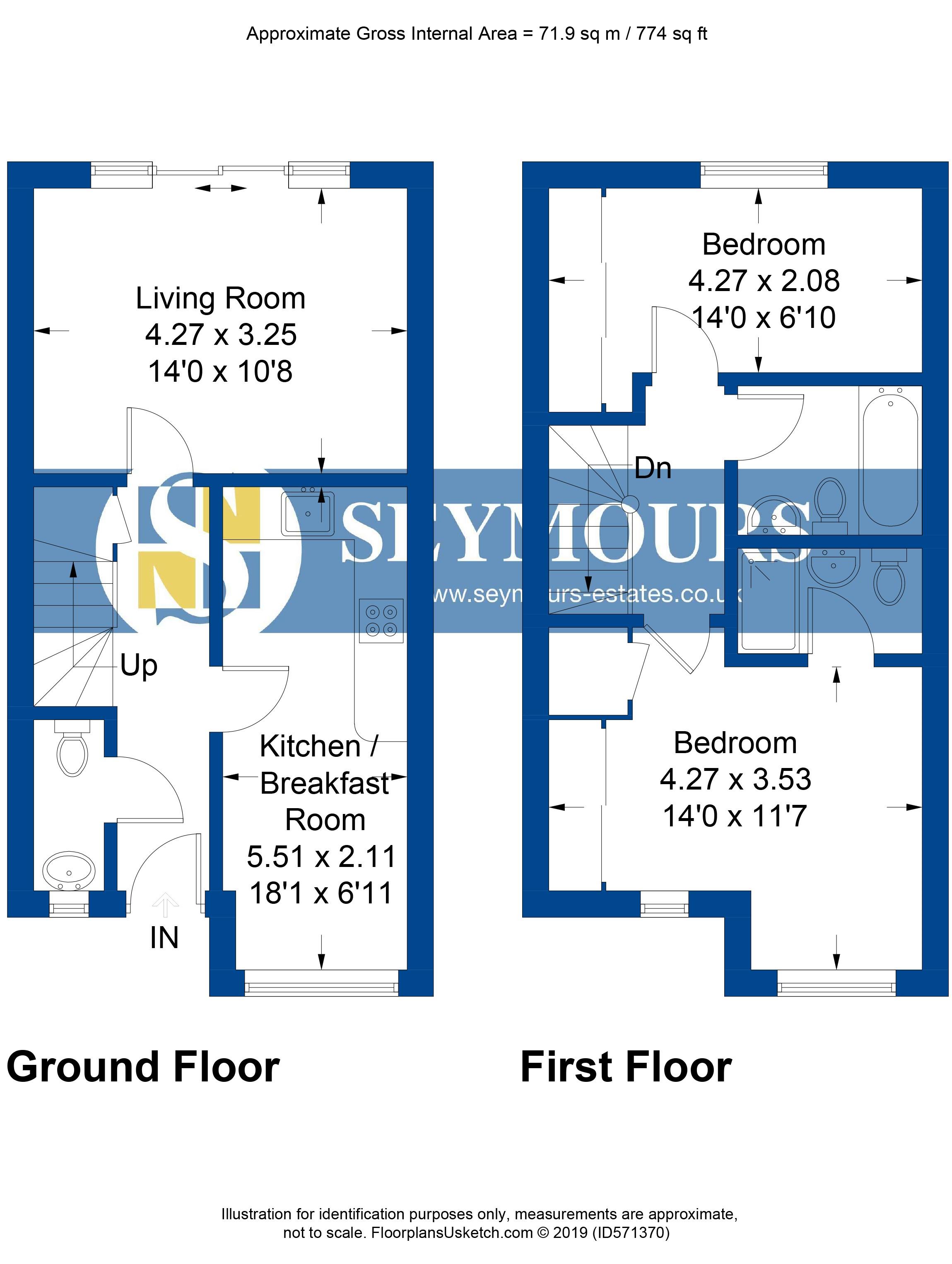 8, Browne Close, Woking floorplan