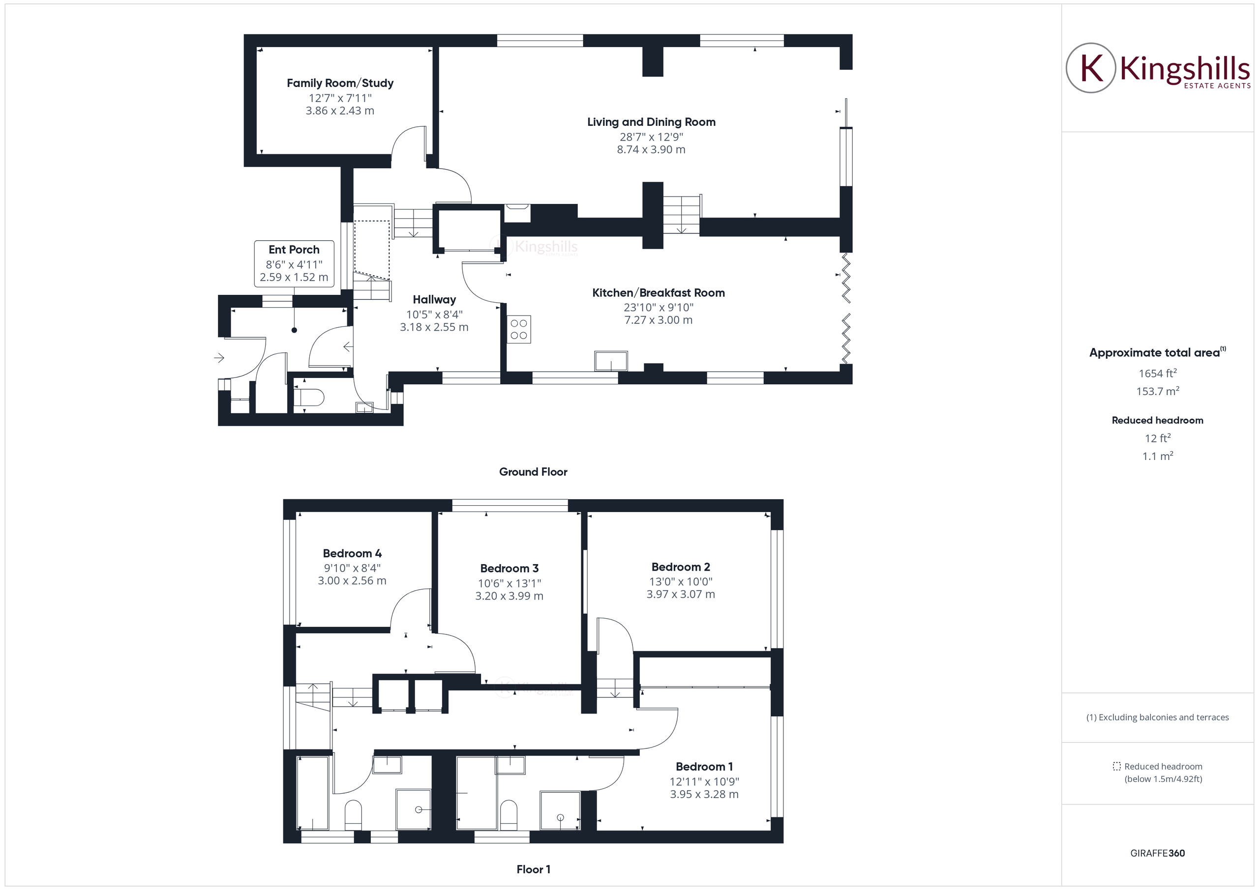 3 Maxwell Drive, High Wycombe floorplan