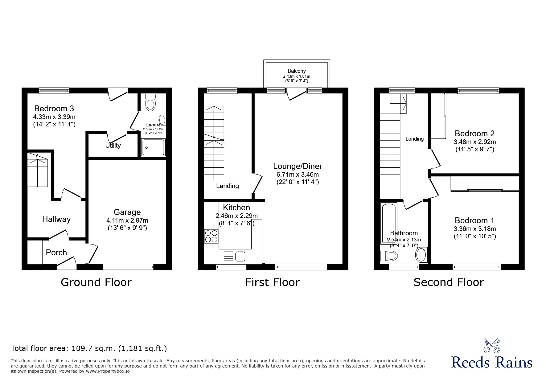 14 Sunnybank,, Holly Road North, Cheshire floorplan