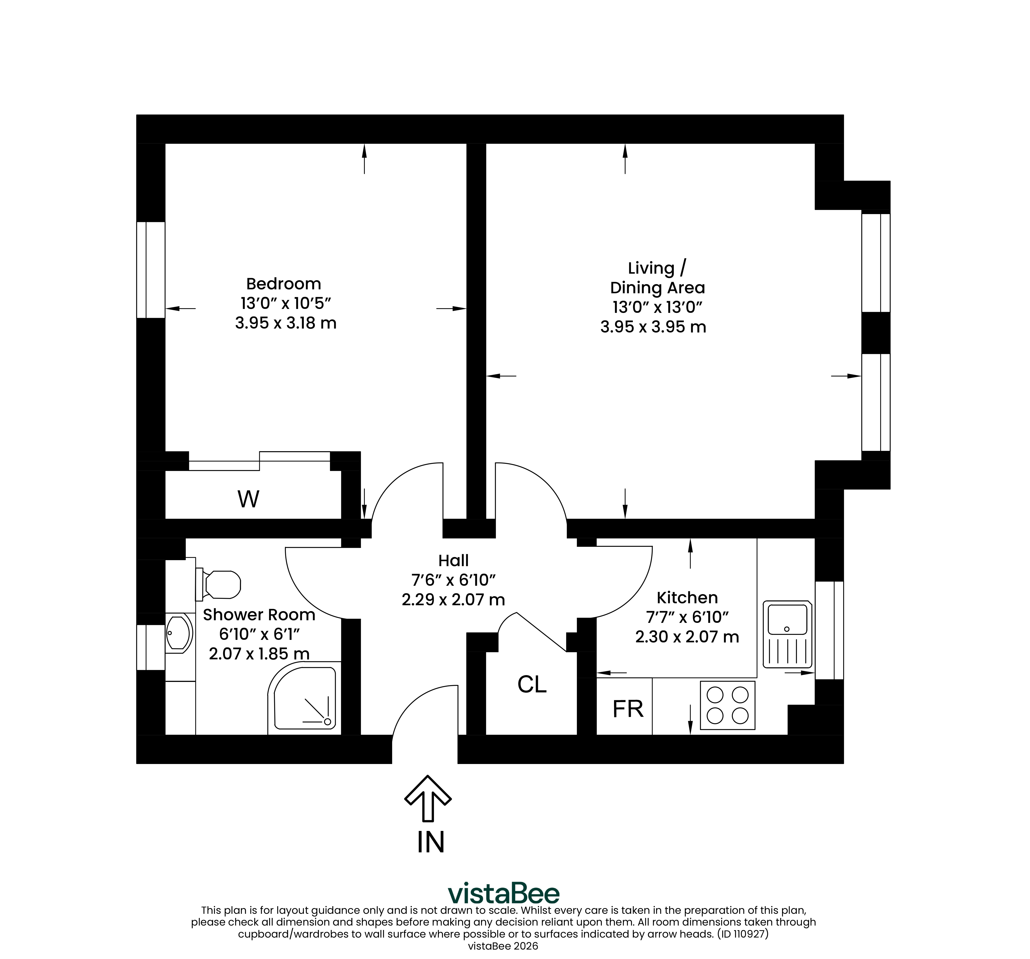 14, Campsie Court, Glasgow floorplan