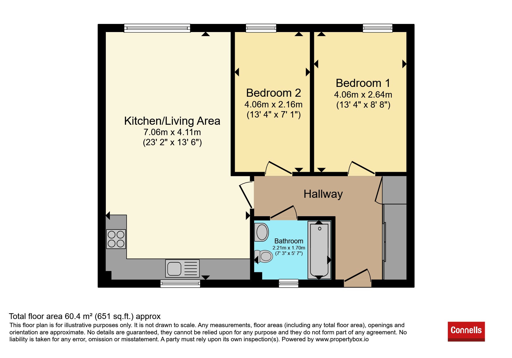 115, Clifford Way, Maidstone floorplan