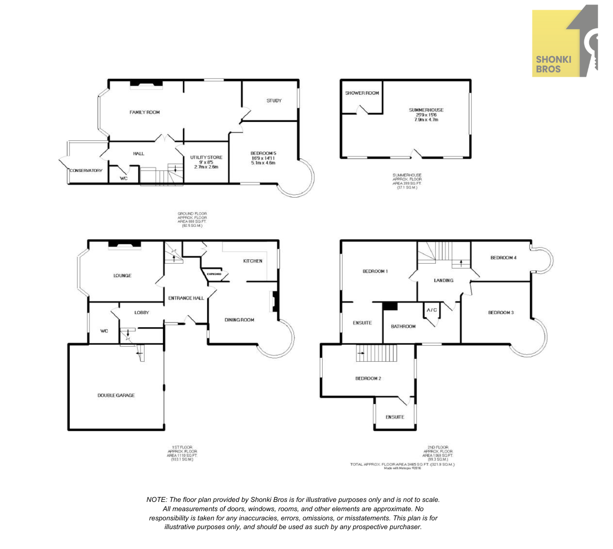 47, Grange Lane, Thurnby floorplan
