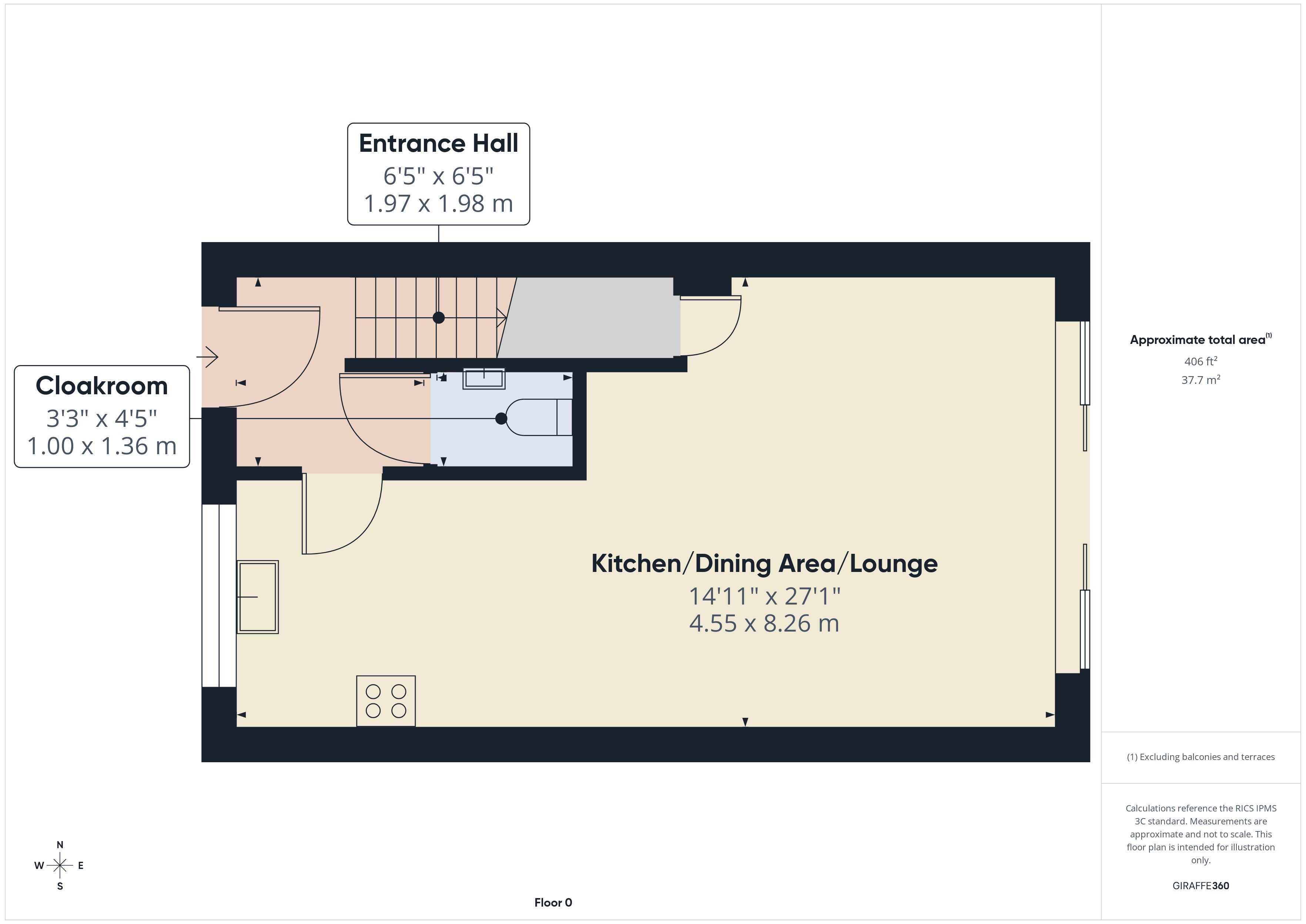 5, Belle Vue Close, Devon floorplan