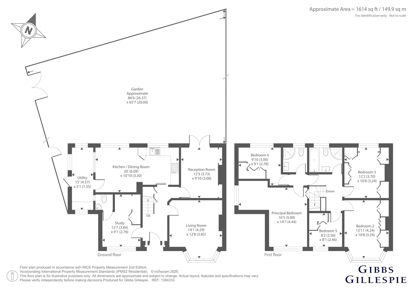 20, Lincoln Road, Harrow floorplan