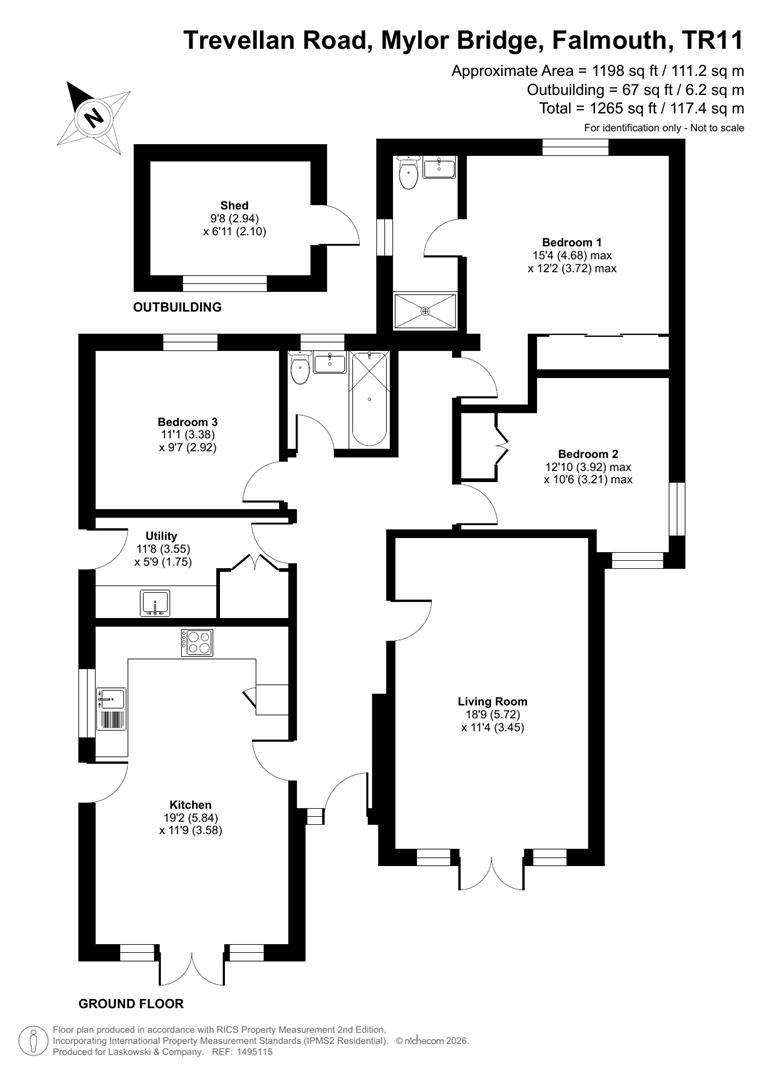 24, Trevellan Road, Falmouth floorplan