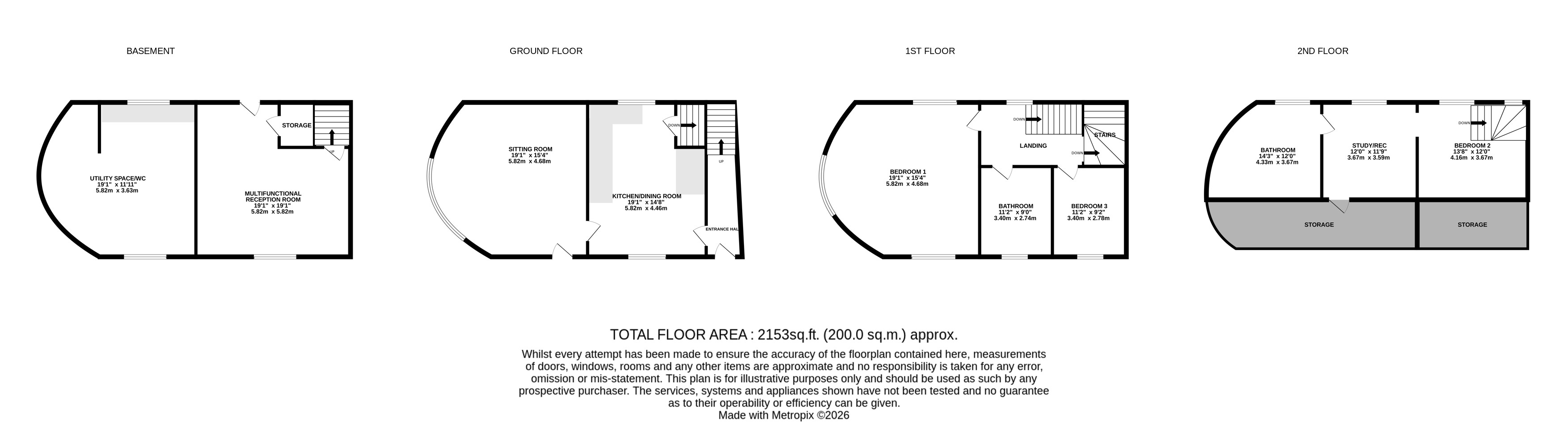 3-5,, Water Street, North Yorkshire floorplan