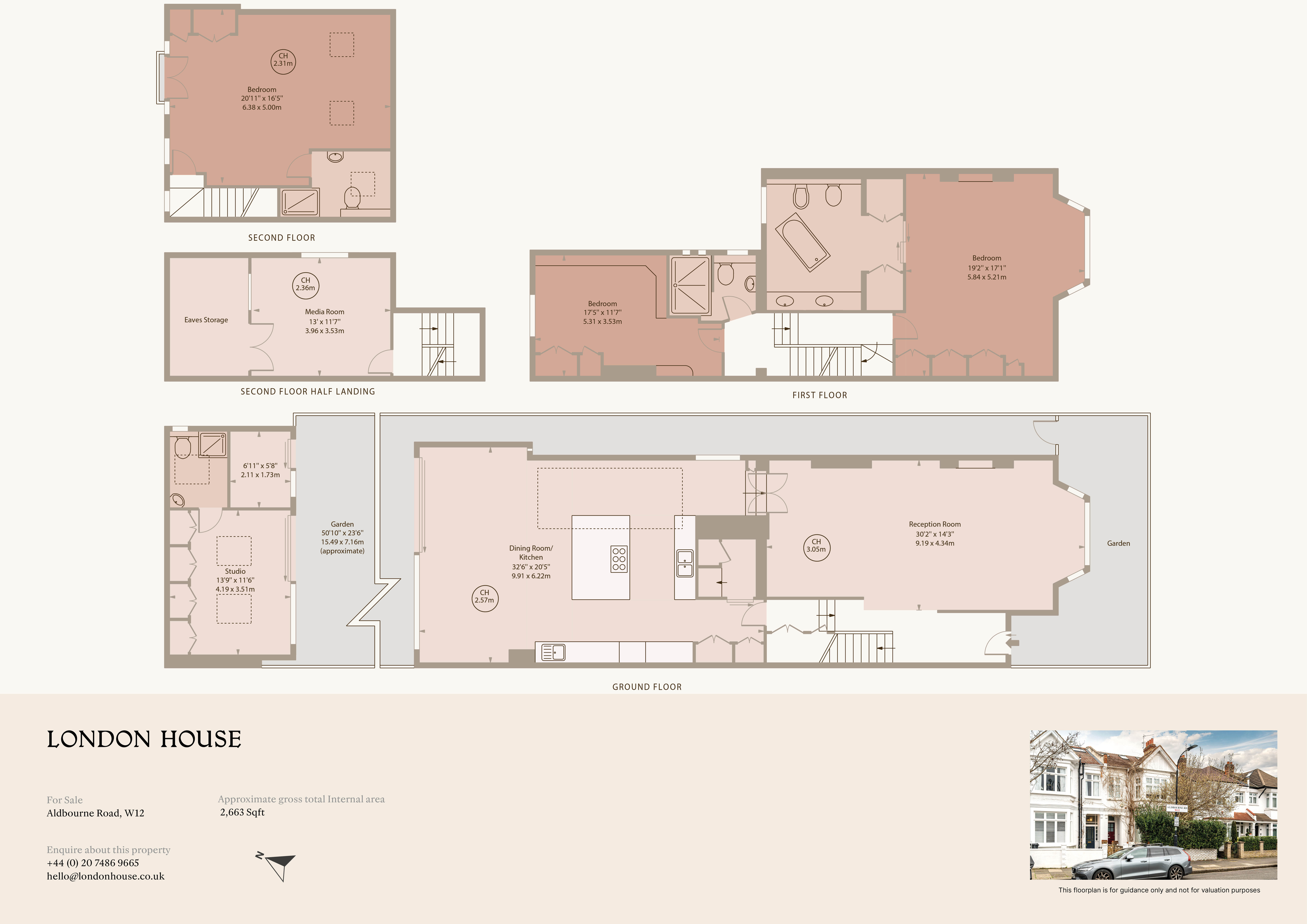 43, Aldbourne Road, White City floorplan