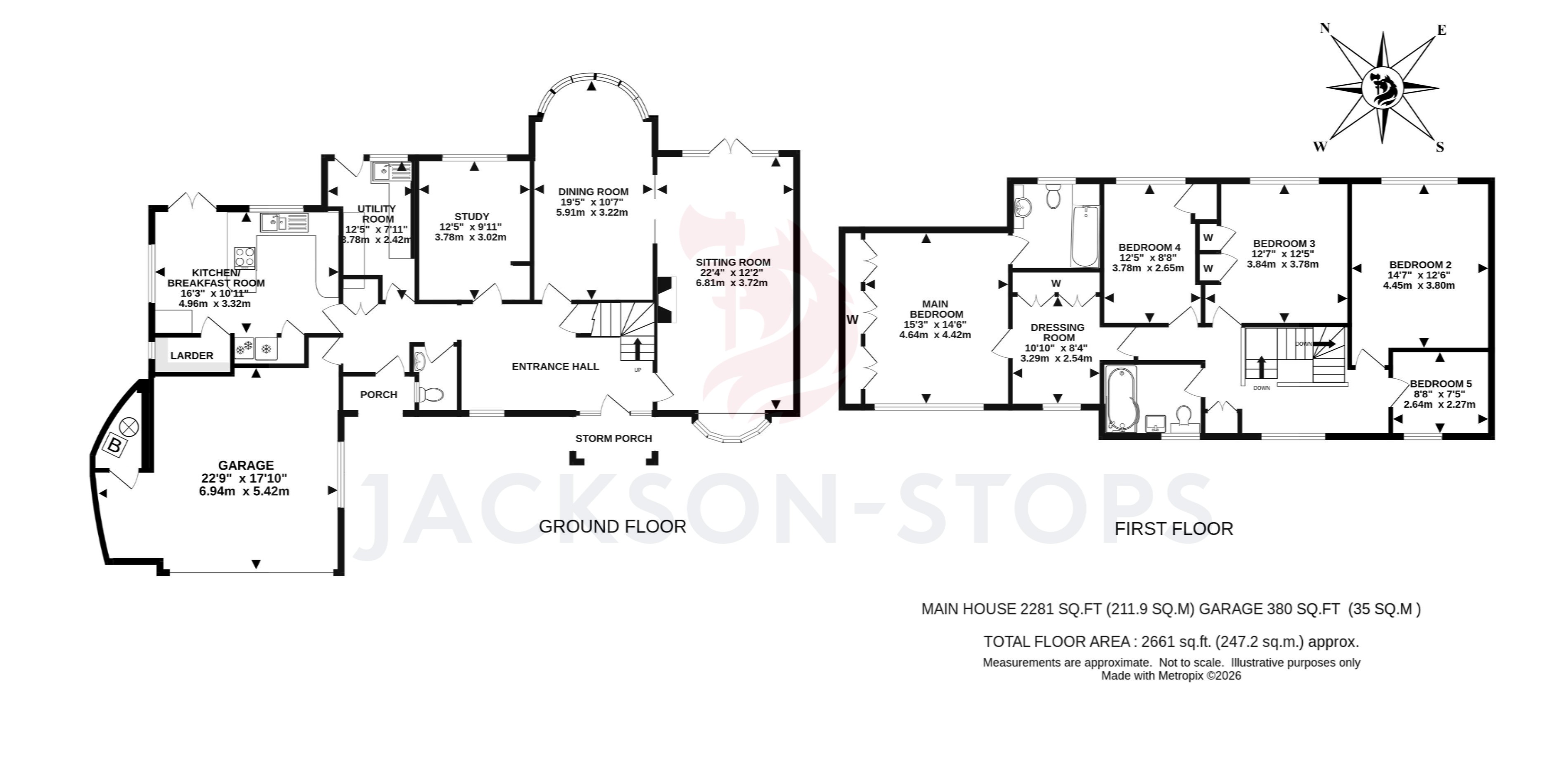 Estovers,, Cotmandene, Surrey floorplan