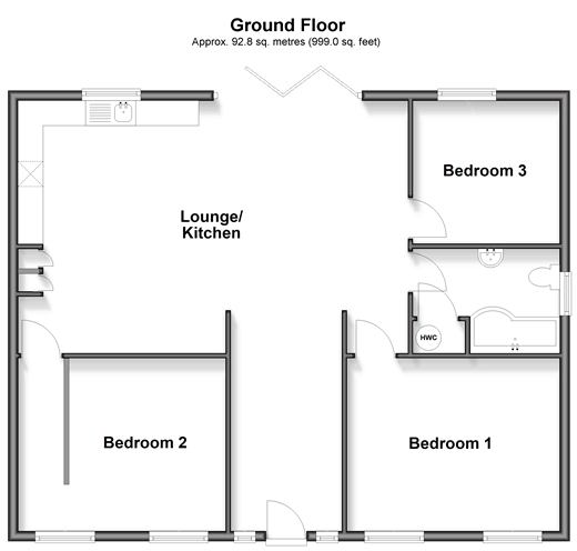 Dungeness Road, Dungeness floorplan