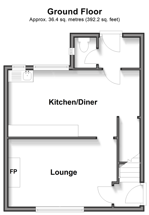 Northbourne Road Great Mongeham, Deal floorplan