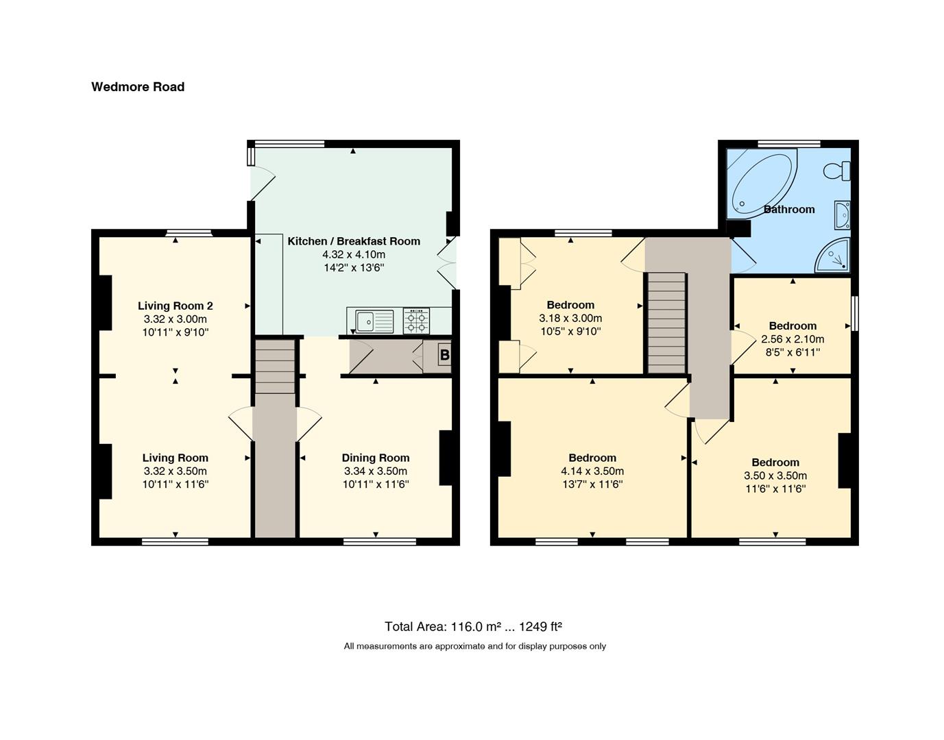 2, Wedmore Road, Cardiff floorplan