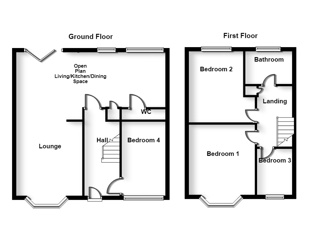 25, Rosslyn Avenue Aston, Sheffield floorplan