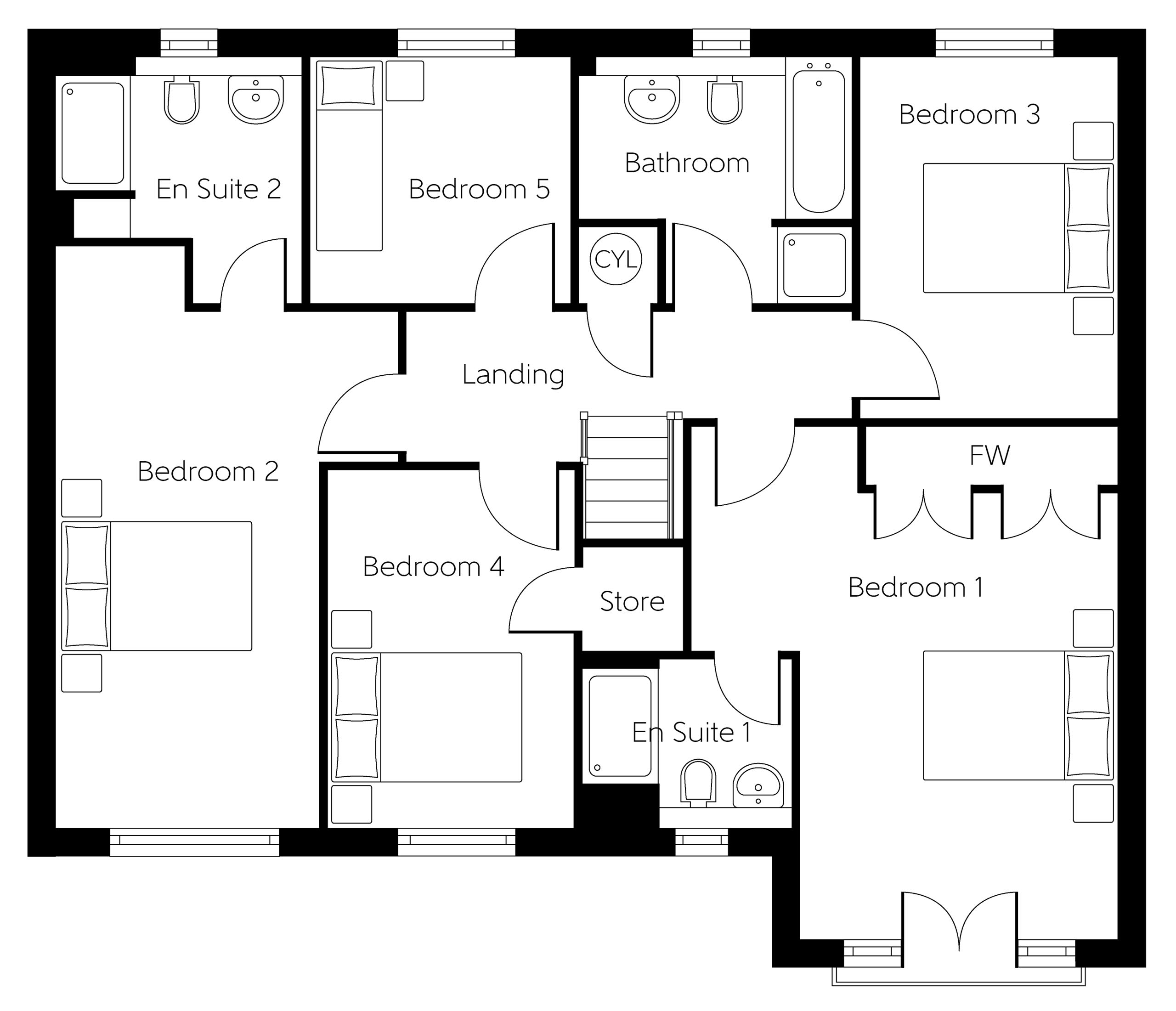 515, 1 Dander Way, Blindwells floorplan