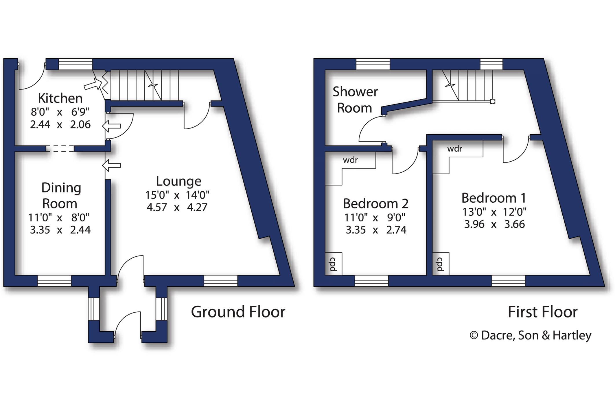 Beck Road, Bingley floorplan