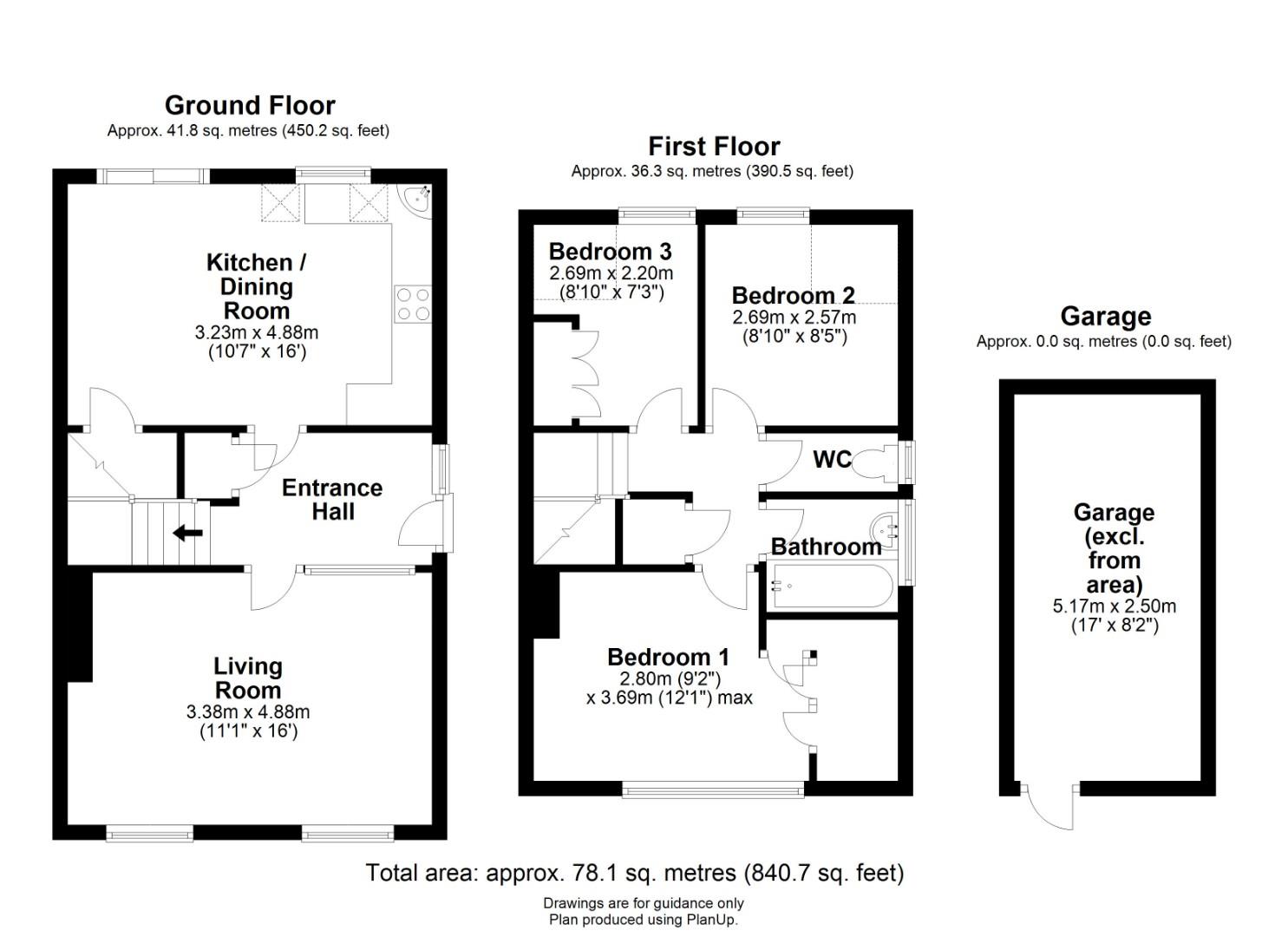 7, Alice Way, Histon, Cambridge floorplan