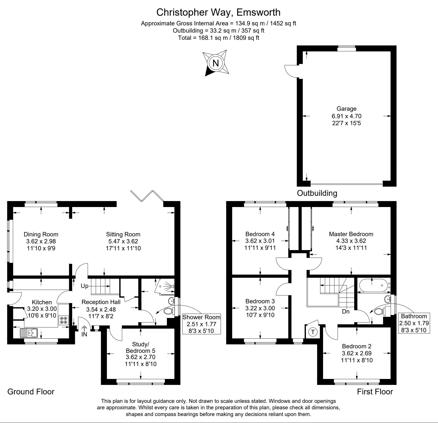 48, Christopher Way, Emsworth floorplan