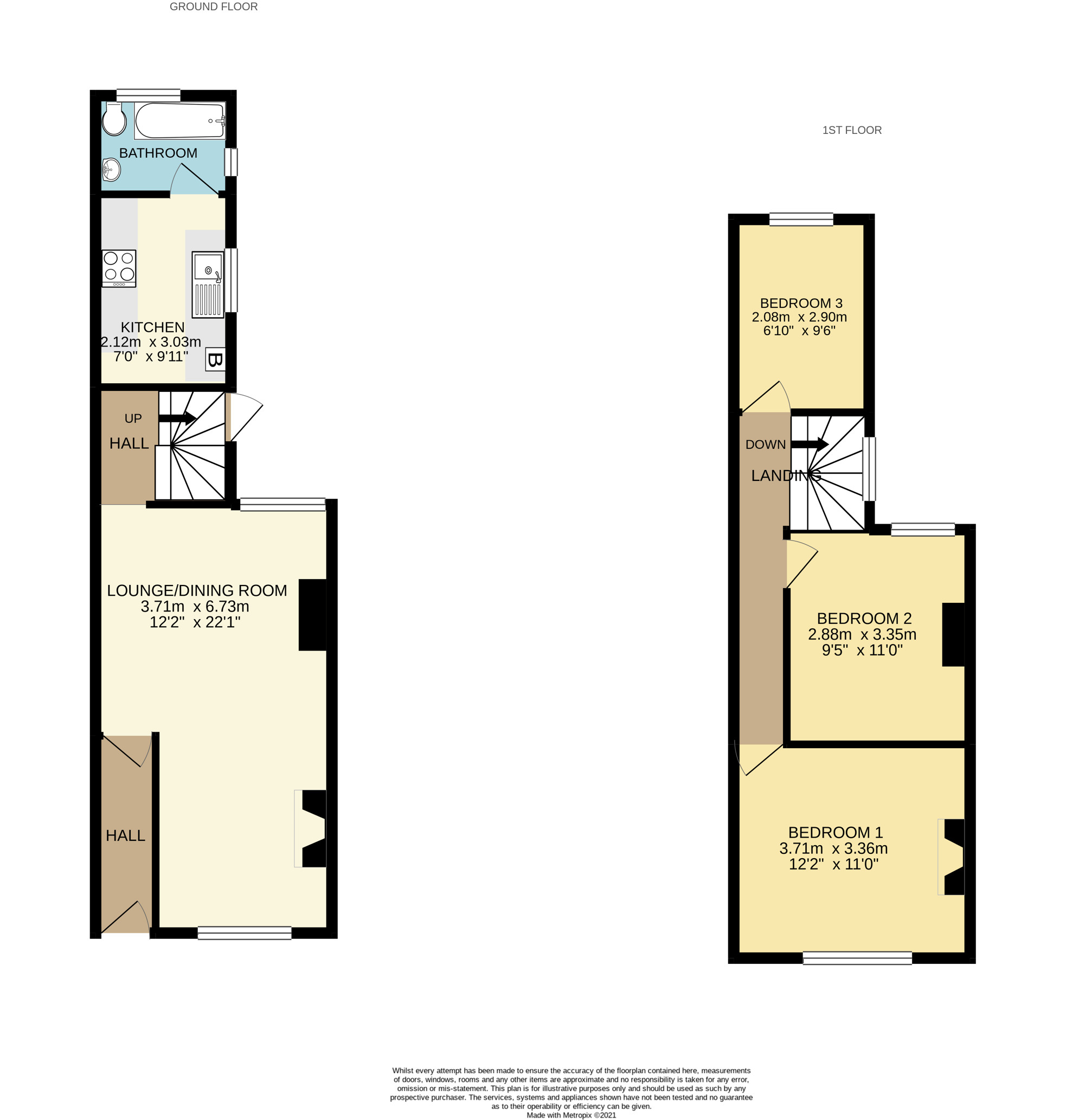 3 bed terraced house for sale in Eastney Road, Southsea PO4 Zoopla